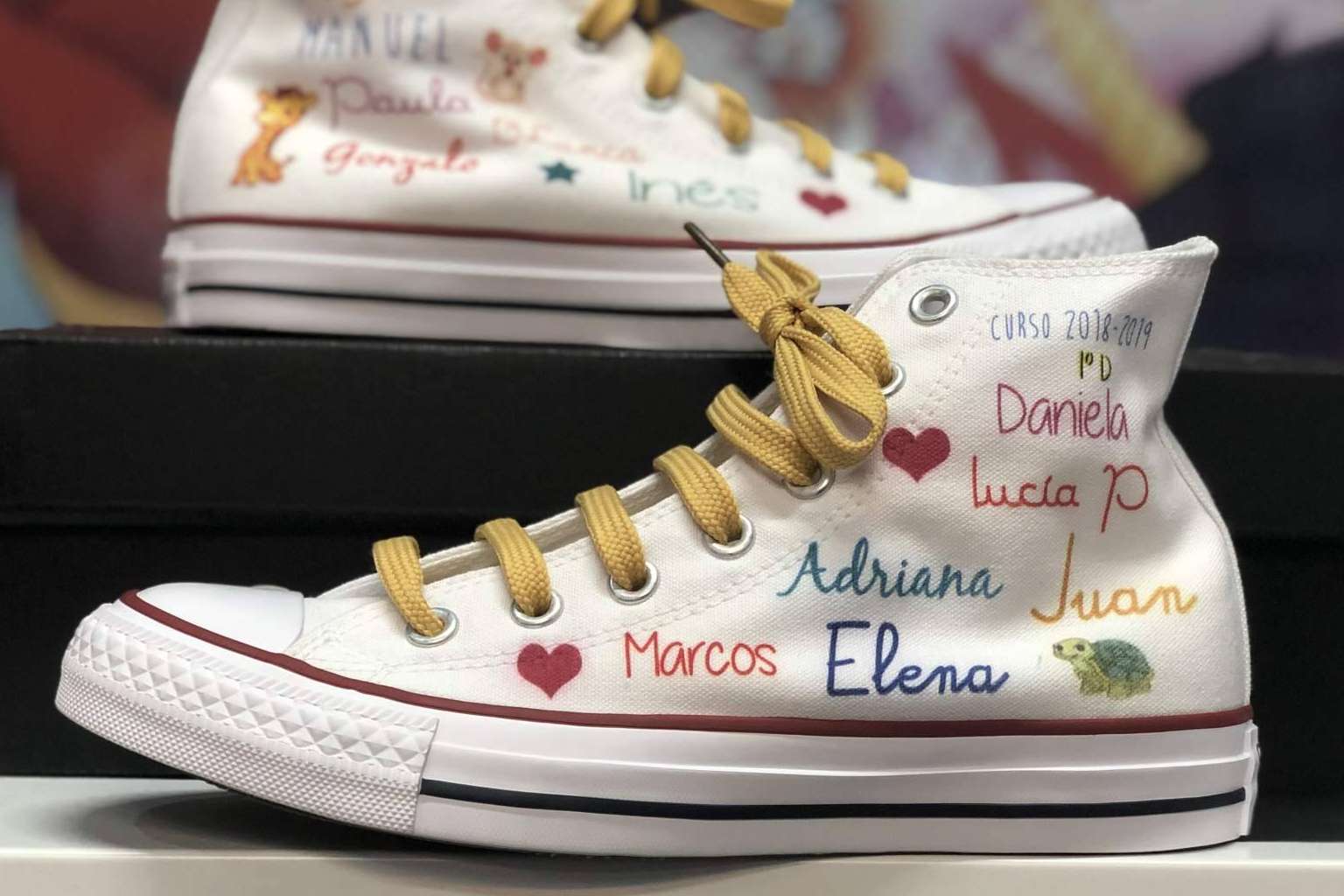AMM Aerografía, la empresa de zapatillas personalizadas