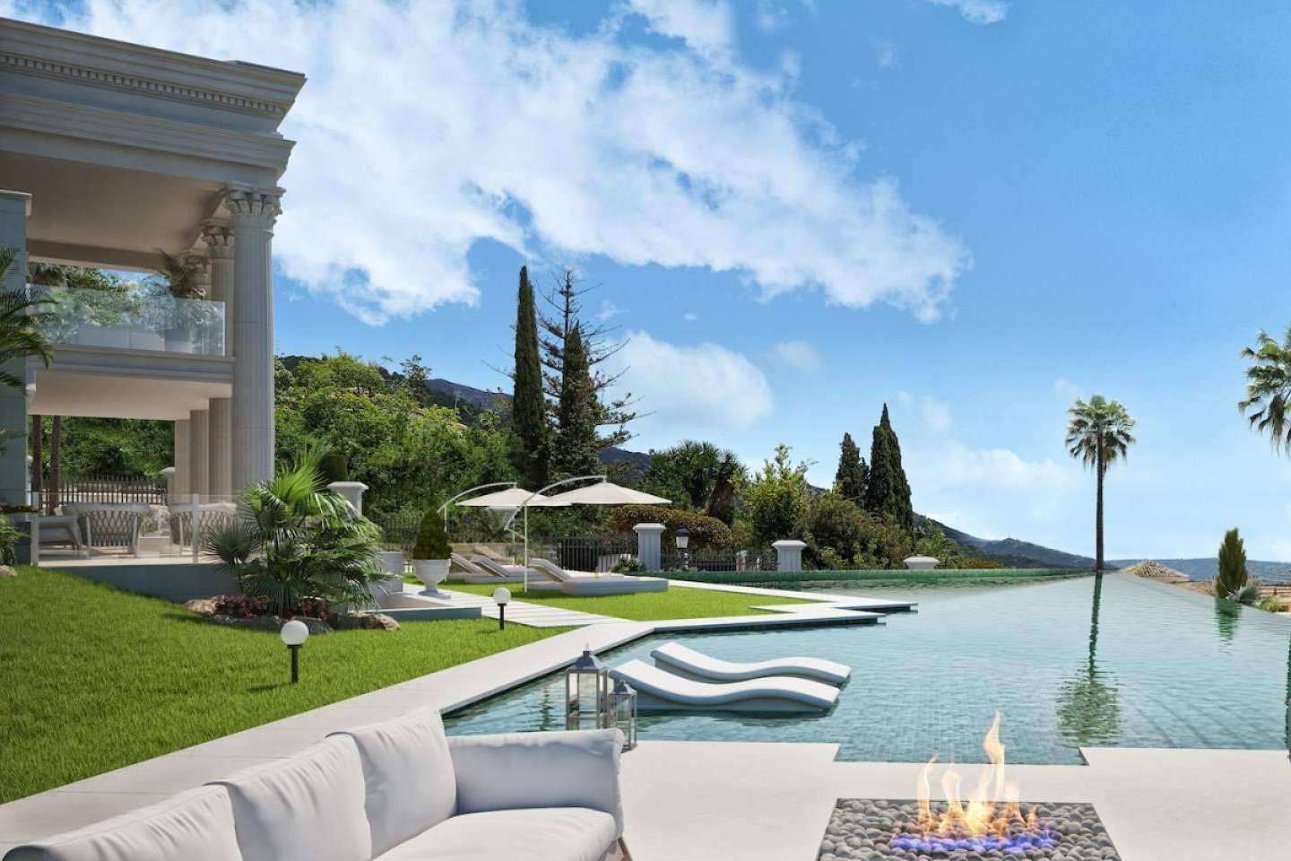 ¿Cuál es la mansión más imponente de Ralph Feder en Sierra Blanca Marbella? Villa Palladio