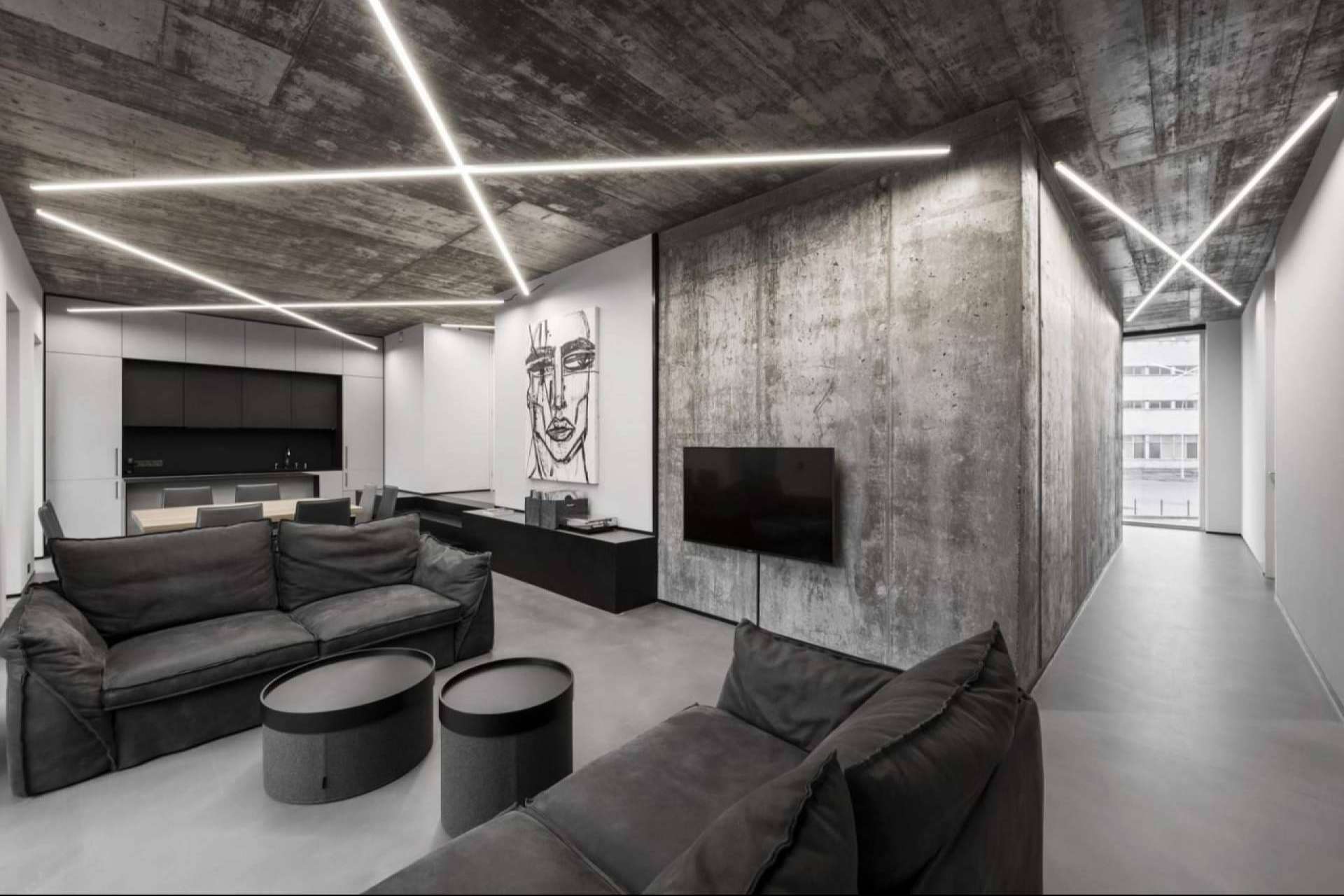 El asesoramiento de la empresa KUNST Design en espacios modernos
