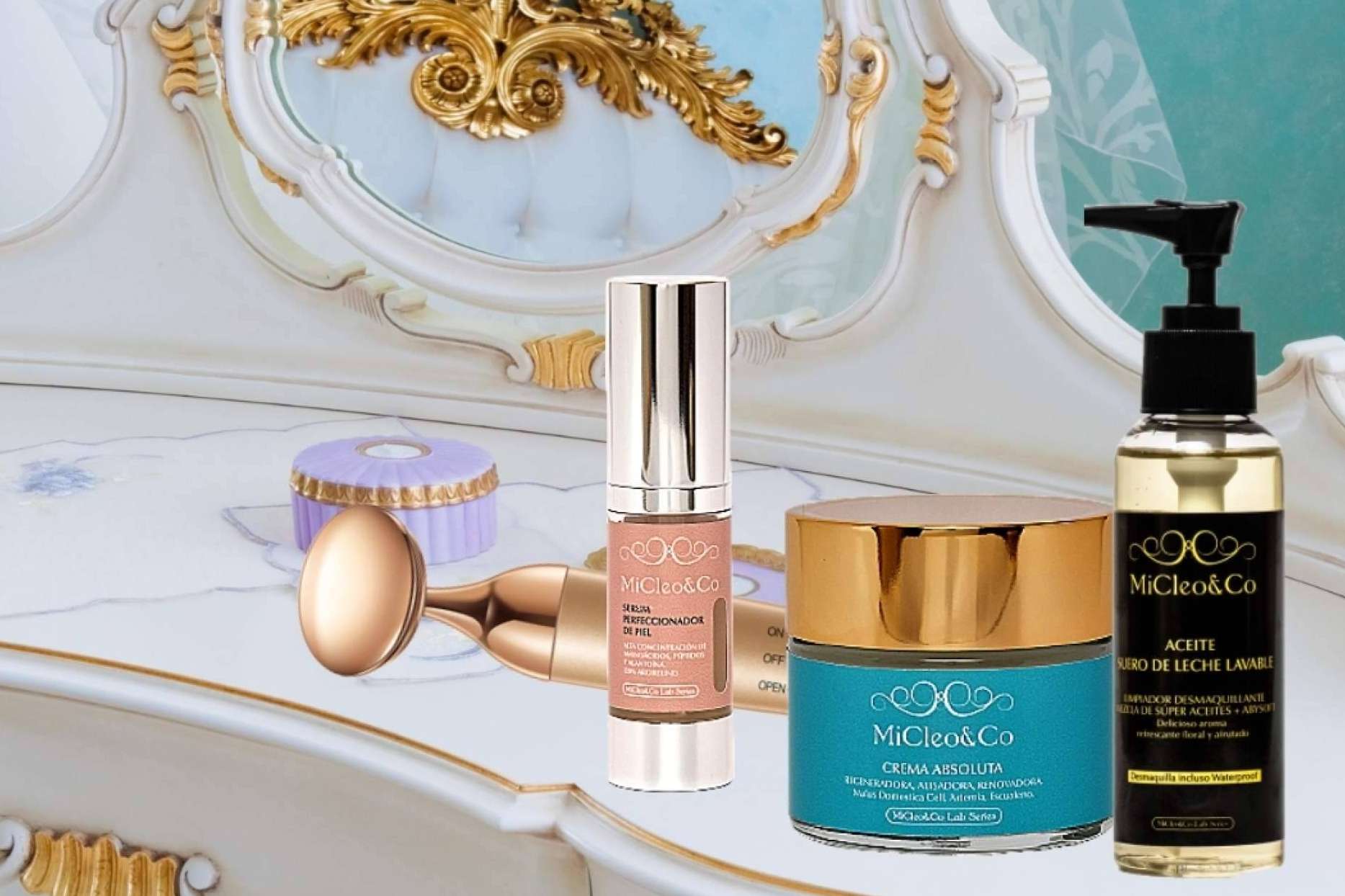 Rutinas faciales MiCleo&Co, alta cosmética para transformar la piel en casa