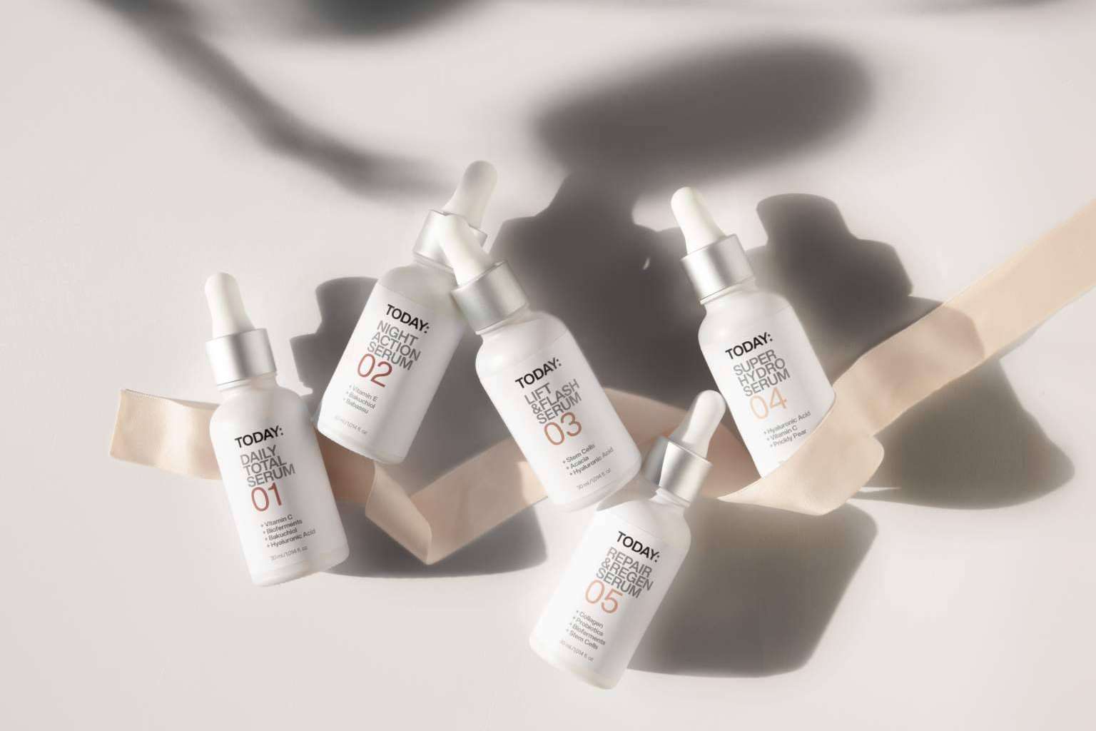 La rutina facial en 3 pasos de Today Serum