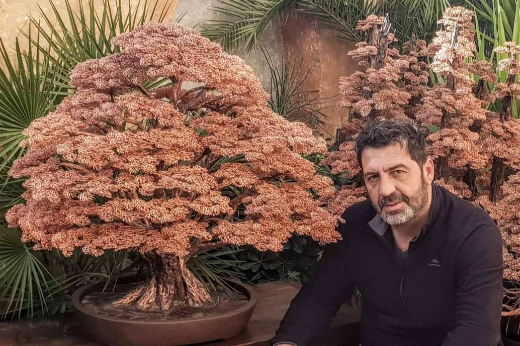 El artista Javier Badiola une la estética del arte con la magia de la naturaleza