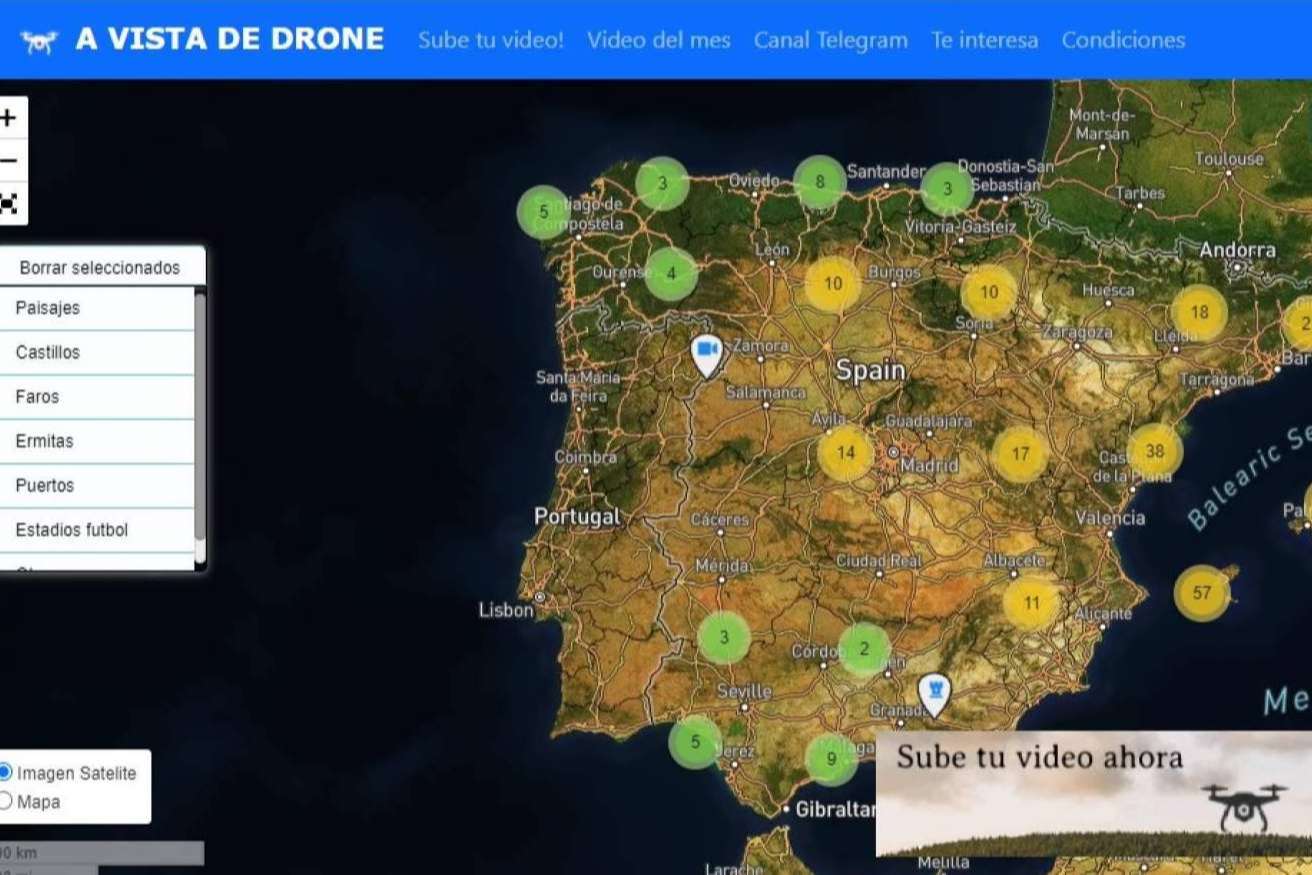 Paisajes de España al detalle con Avistadedrone.com