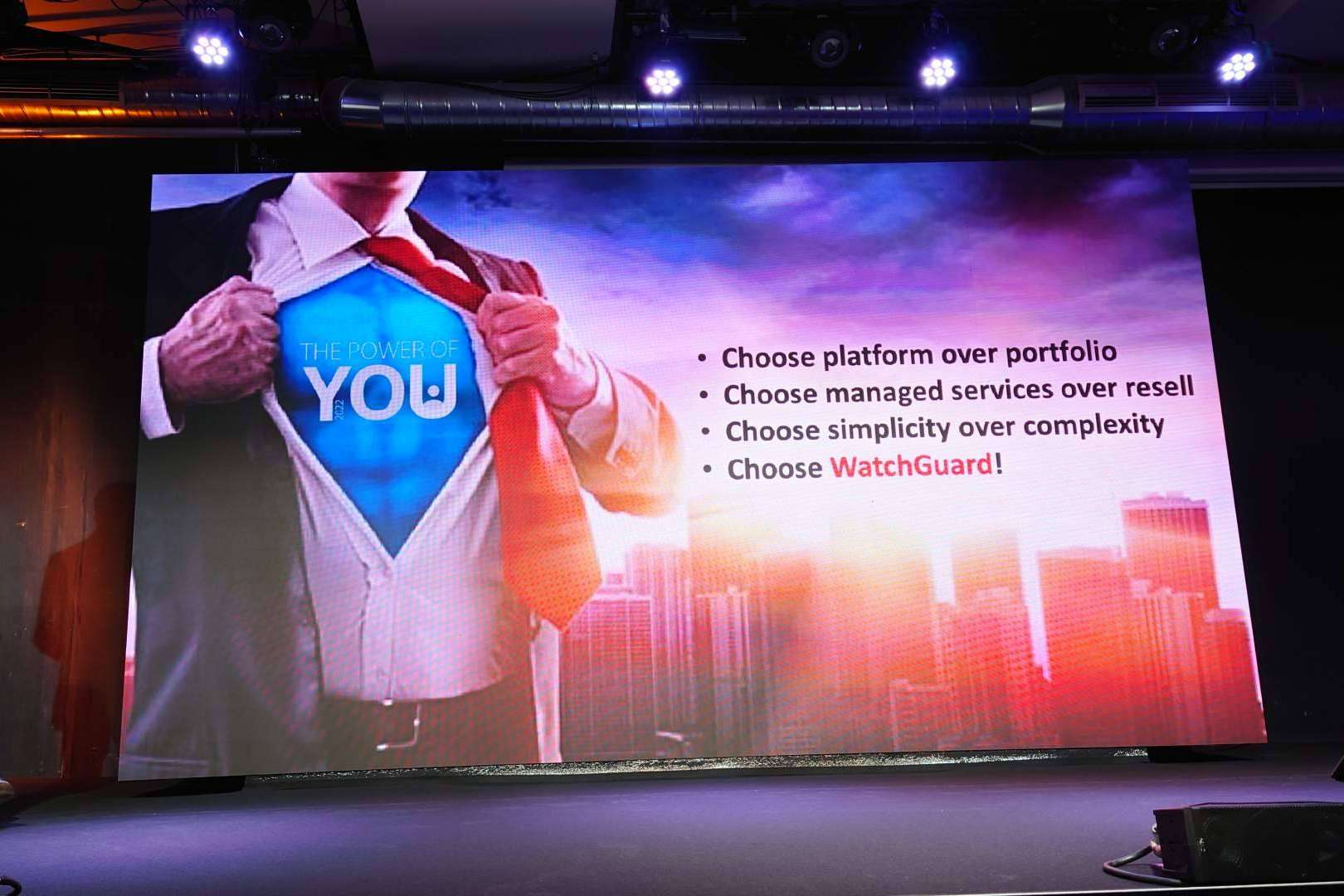 3digits asiste a la conferencia anual Apogee de partners de WatchGuard de 2022