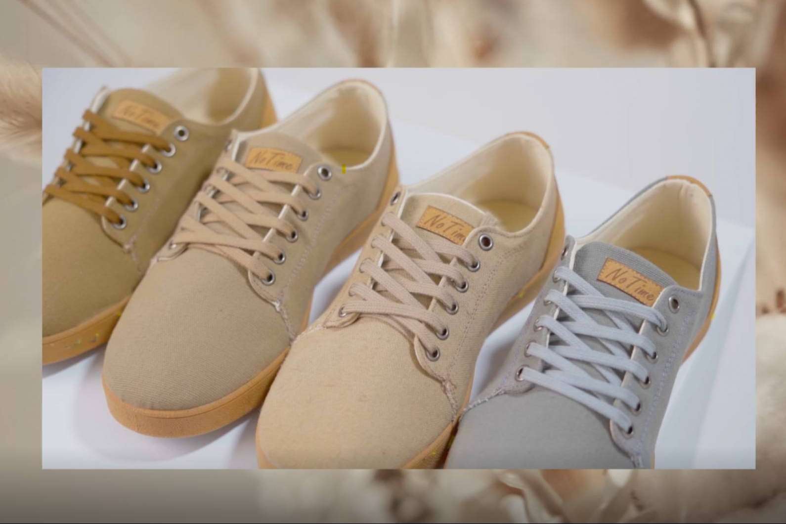 Zapatillas fabricadas a partir de pelotas de tenis recicladas, el innovador proyecto español de NoTime