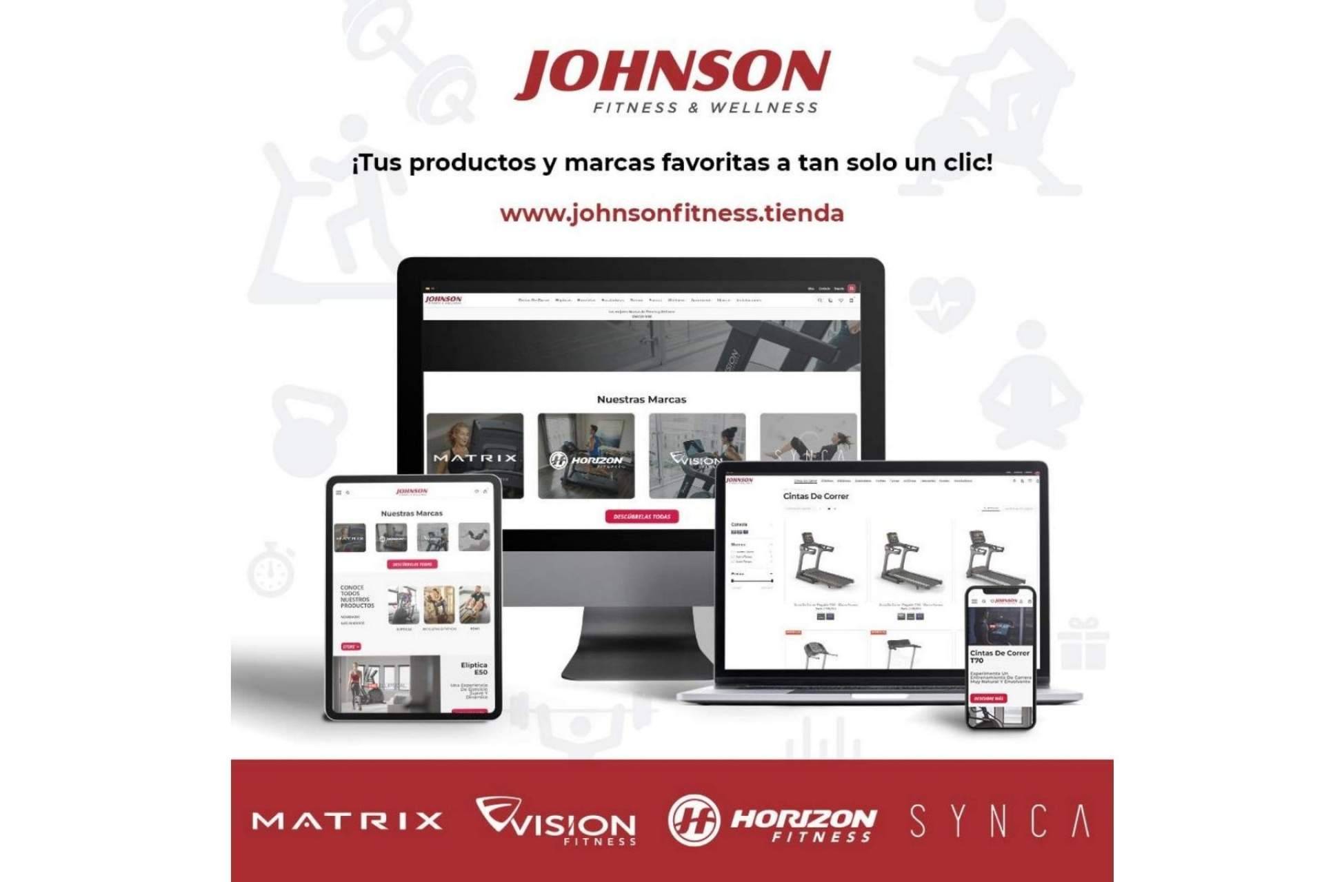 Johnson Fitness & Wellness, la nueva tienda online fitness