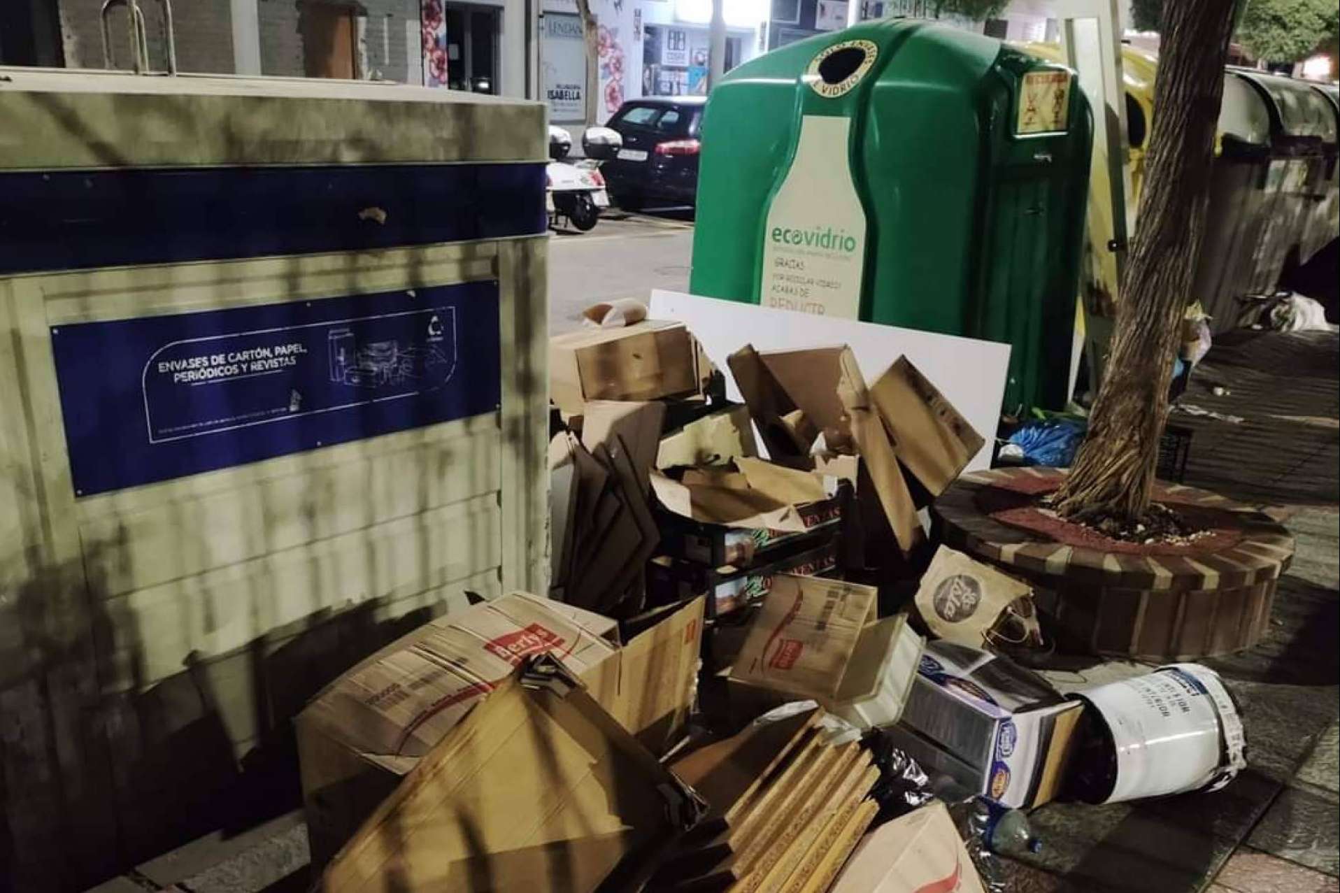 #SoydeMijas propone solucionar el problema de la basura en Las Lagunas de Mijas y resto de barrios