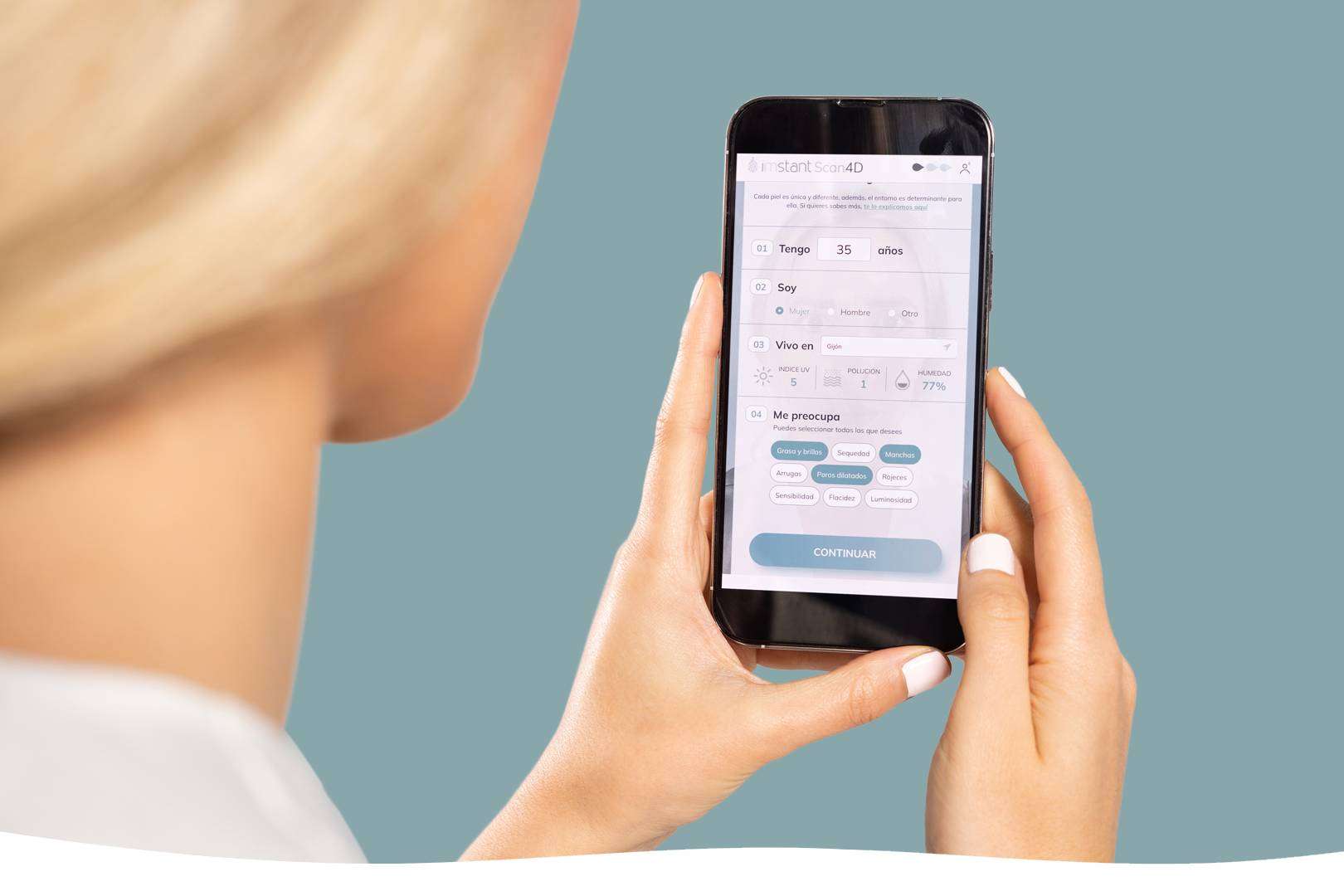 iMstant Cosmeceutics ofrece un diagnóstico facial digital IMstant Scan4D