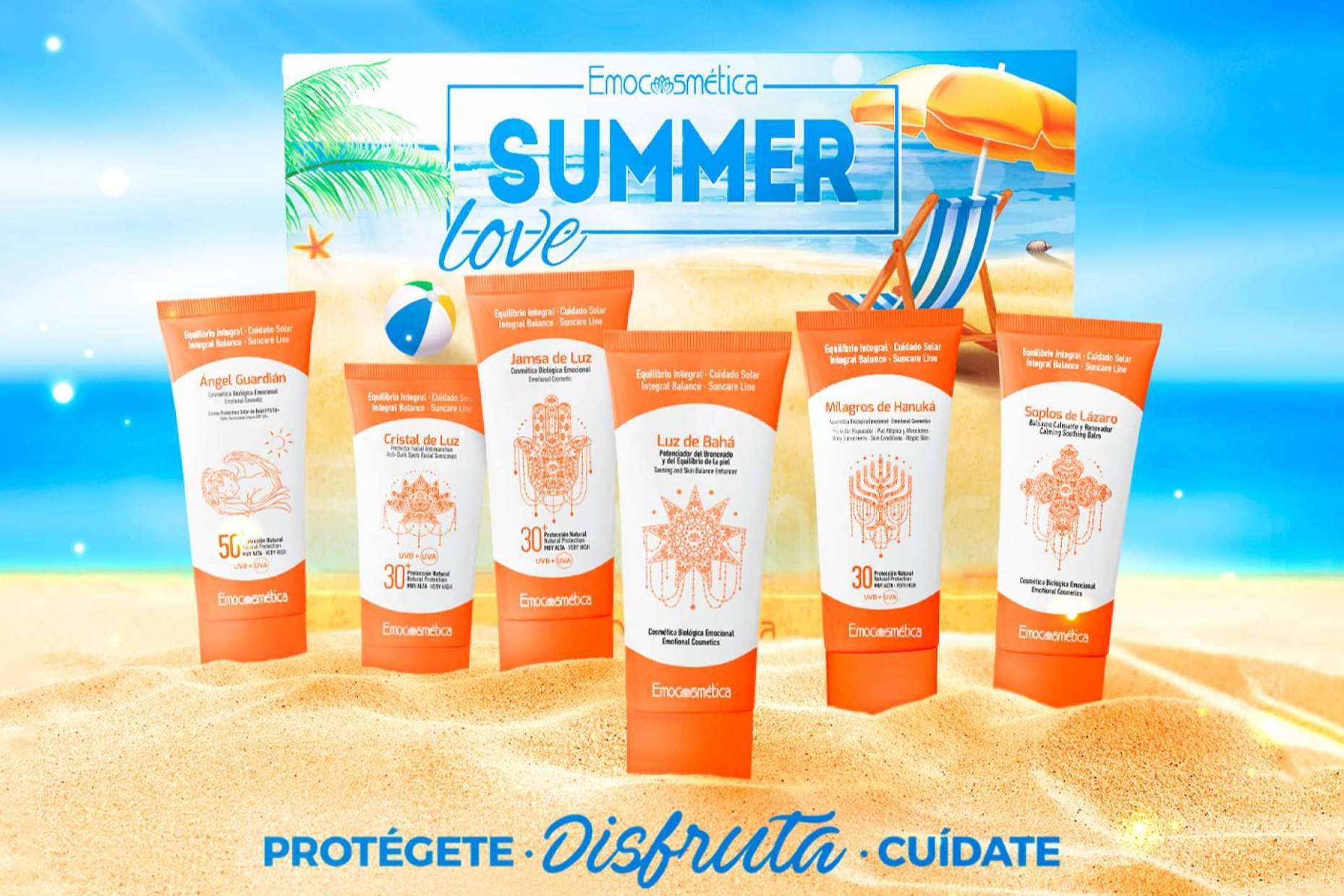 Disfrutar del sol de manera responsable con el uso de las cremas faciales de Emocosmética