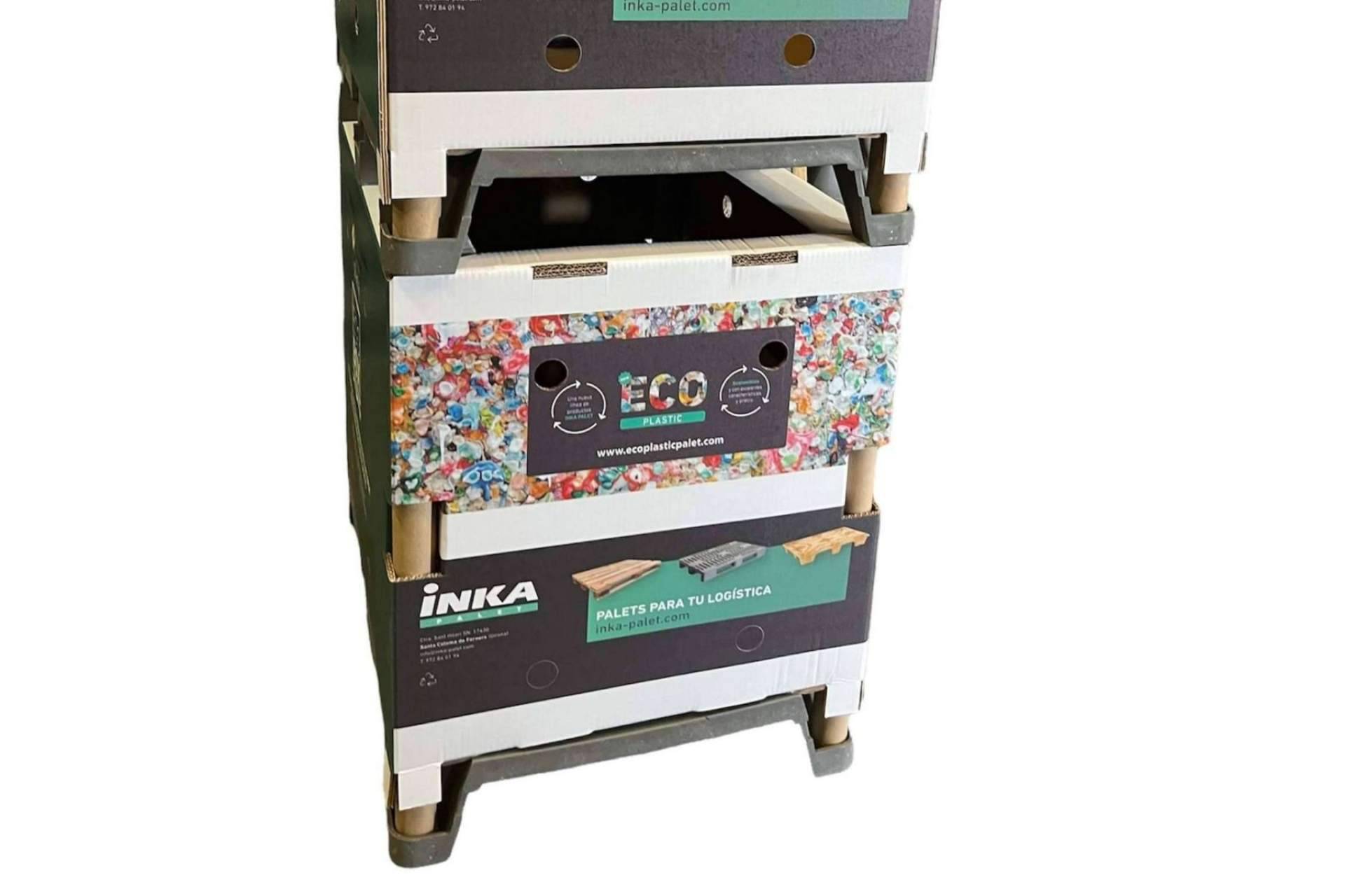 Inka Palet dispone de cajas de plástico y contenedores