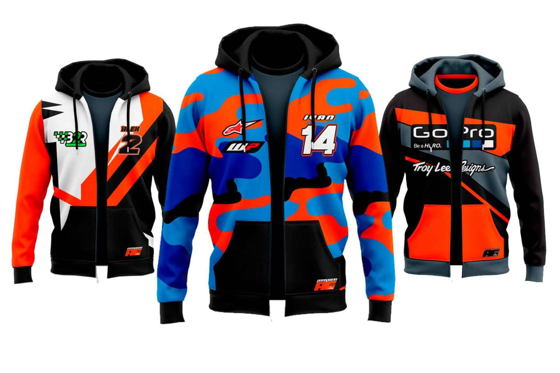Los pilotos pueden encontrar en ADHESIVOSEMBARRADOS ropa off road para cualquier ocasión