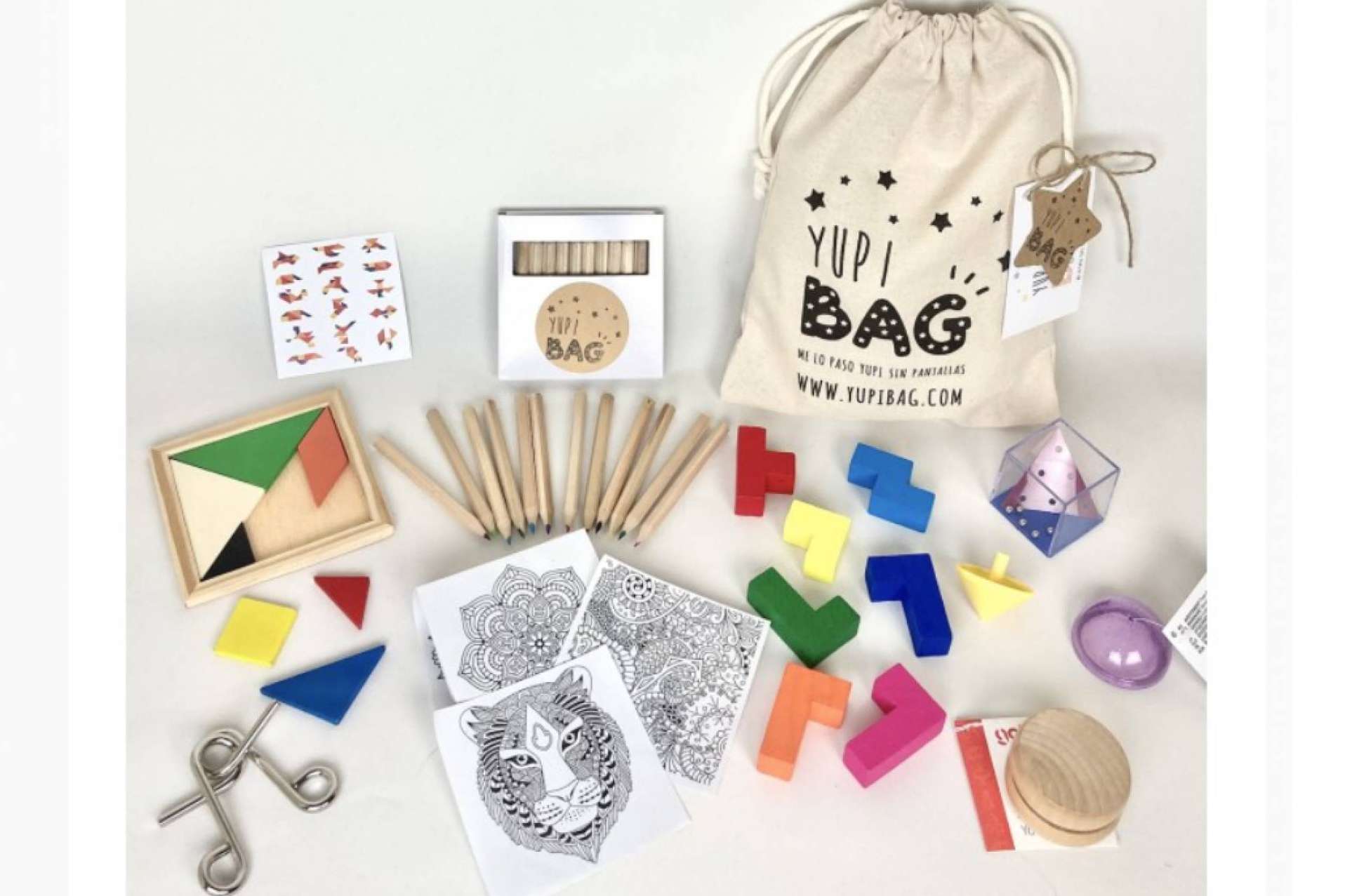 YupiBag ofrece juguetes educativos para todas las edades