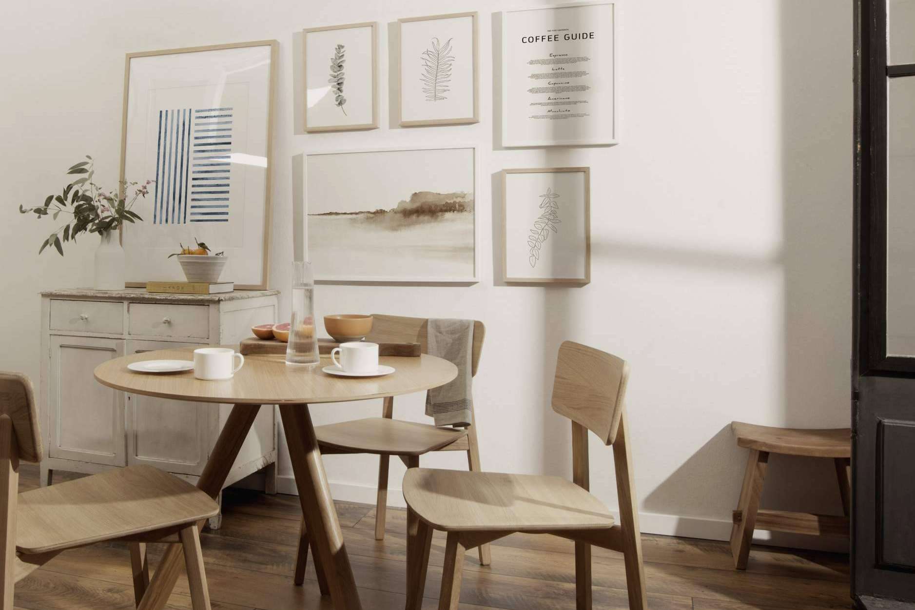 El catálogo de posters y cuadros decorativos de Artesta, una tendencia cada vez más utilizada en interiorismo