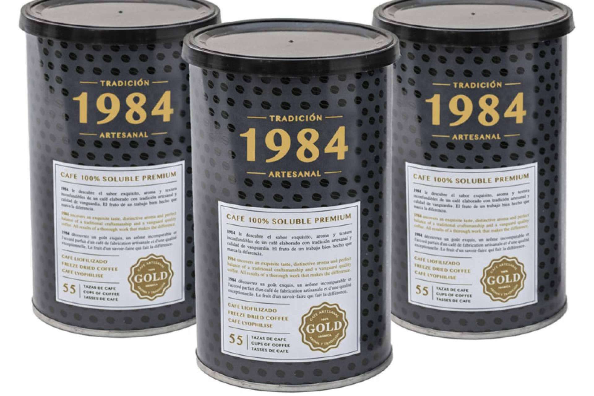 Los packs de café soluble 1984 son indispensables de añadir al carrito
