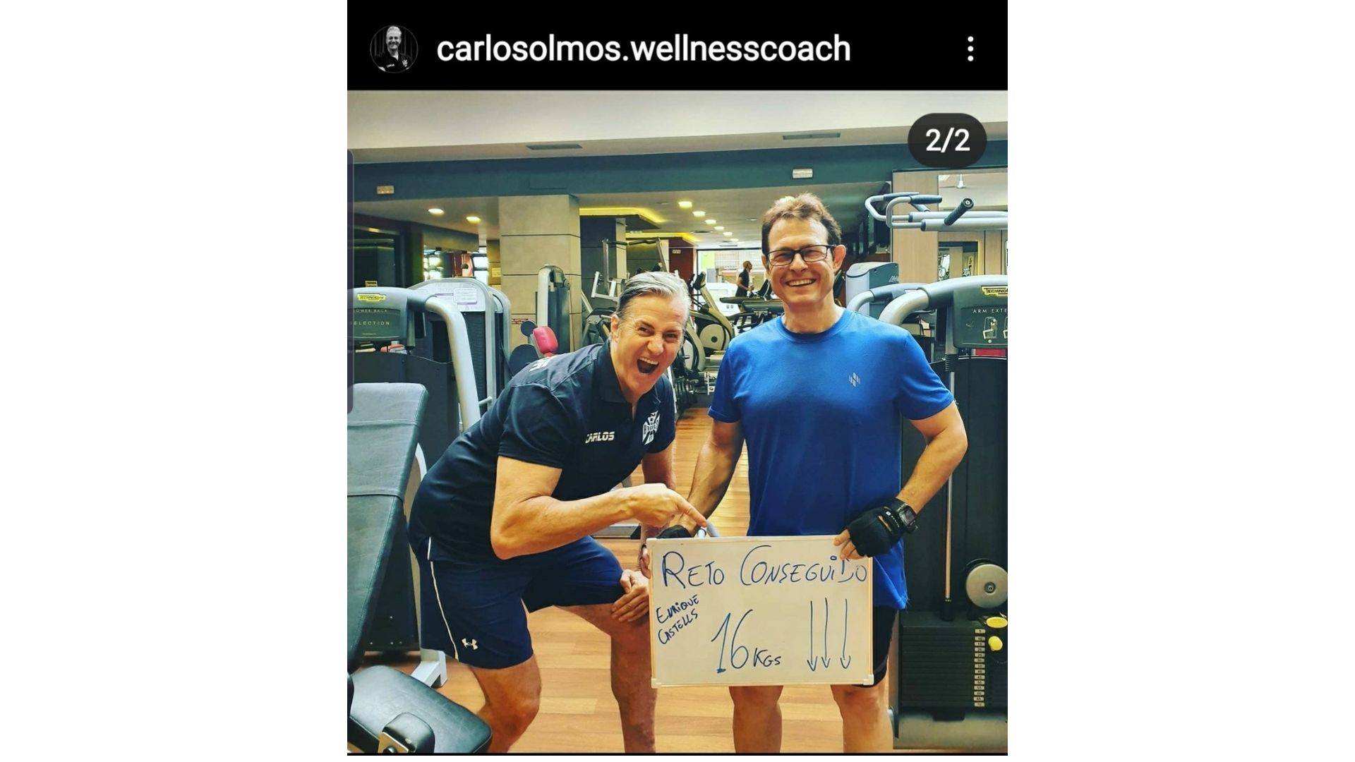 Perder peso y mejorar la autoestima con el entrenador personal, Carlos Olmos