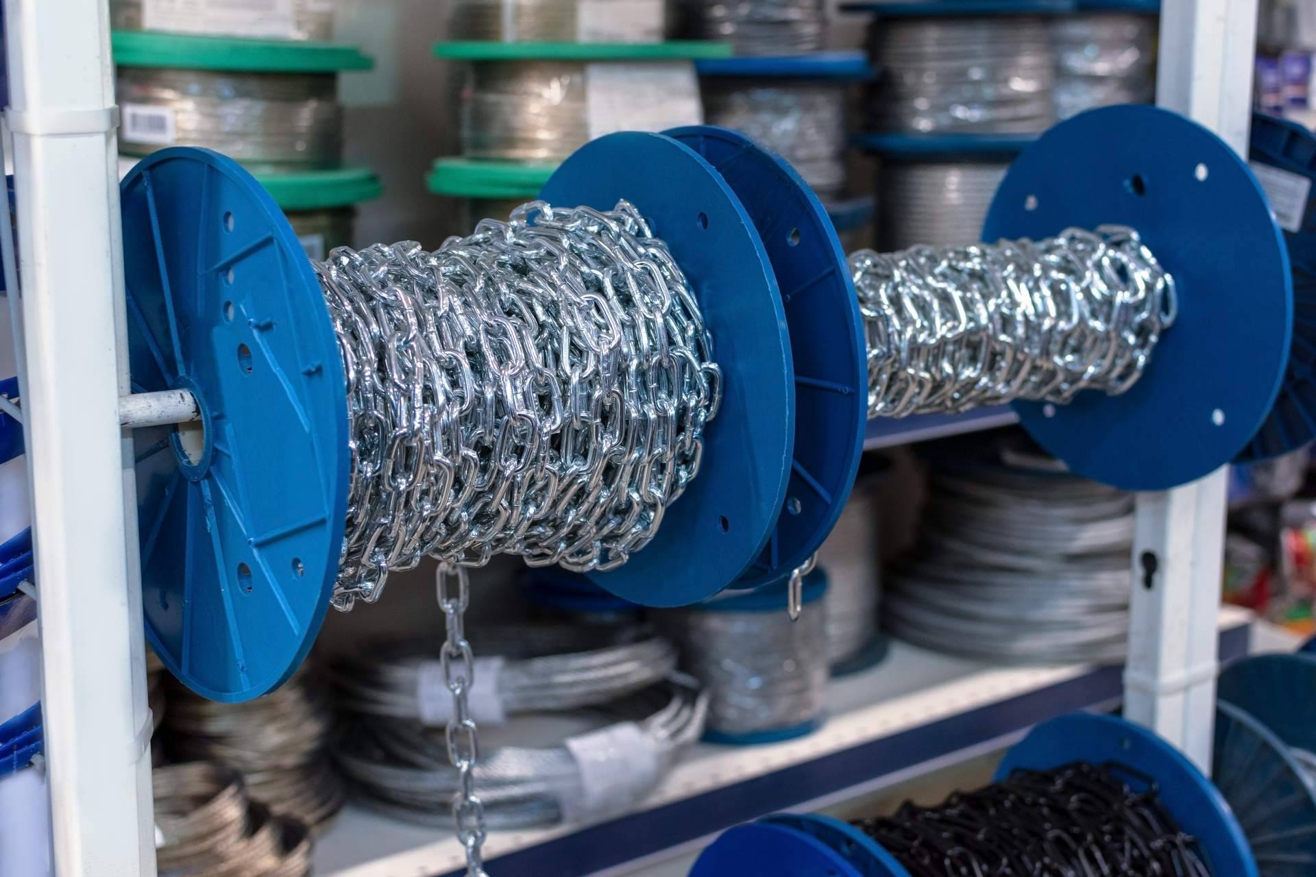 Nova Argonautica dispone de calibrated chains in stainless steel