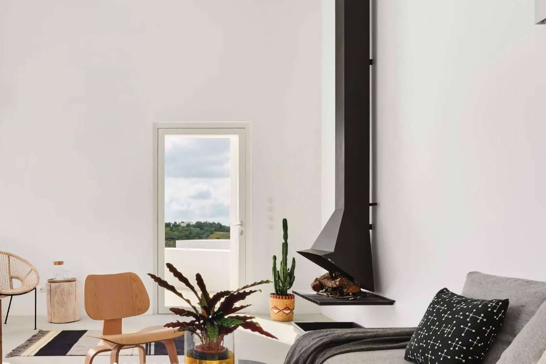 Las chimeneas metálicas de DAE permiten conseguir un ambiente cálido y acogedor