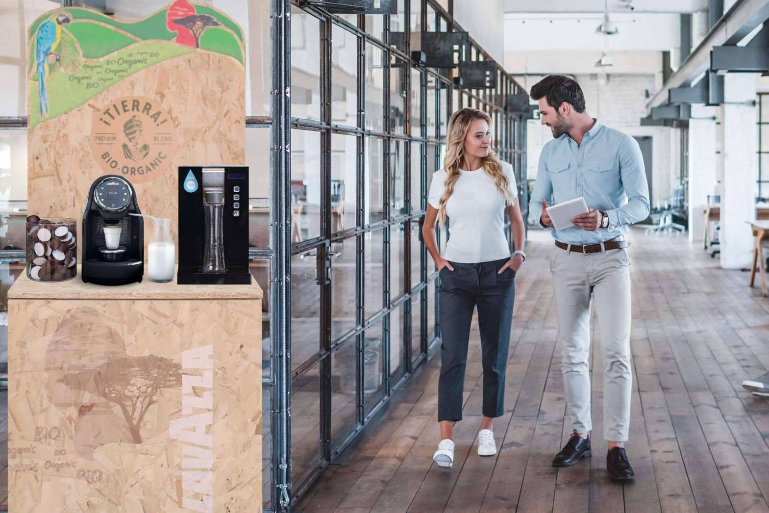 Espressa proporciona café italiano de primera calidad para oficinas