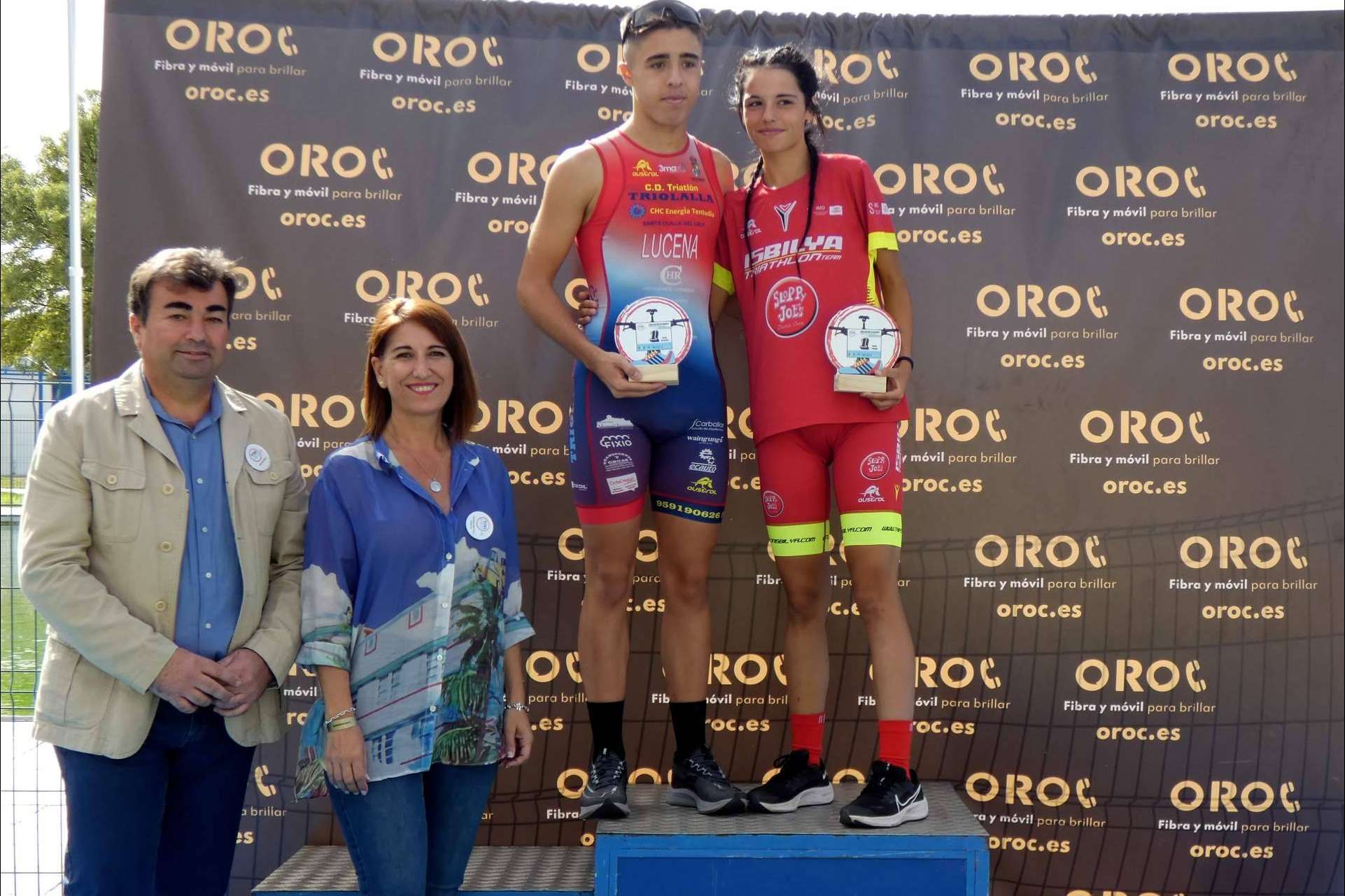 OROC, patrocinador del V Duatlón Cros de Menores Santa Olalla del Cala que inaugura la IV Copa de Andalucía de Duatlón Cros de Menores