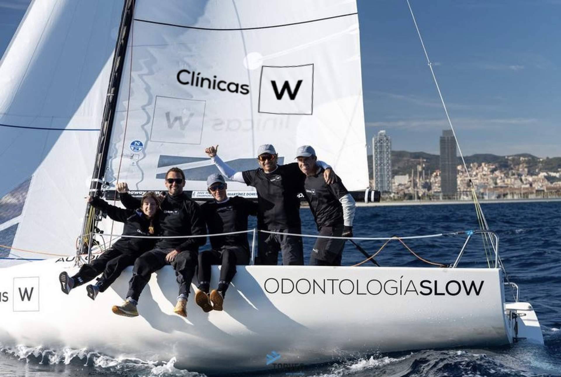 En las Barcelona Winter Series de J70, 'Clínicas W' se impone
