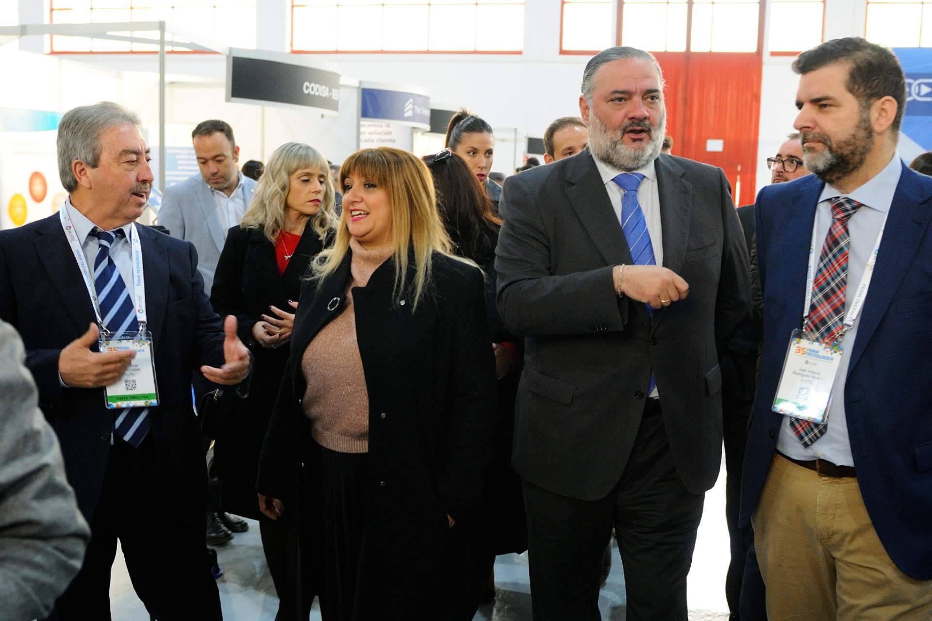 La Feria Tecnológica 2022 de Acutel es inaugurada con la presencia de todas las administraciones públicas en una primera jornada en la que se registraron casi dos mil visitantes