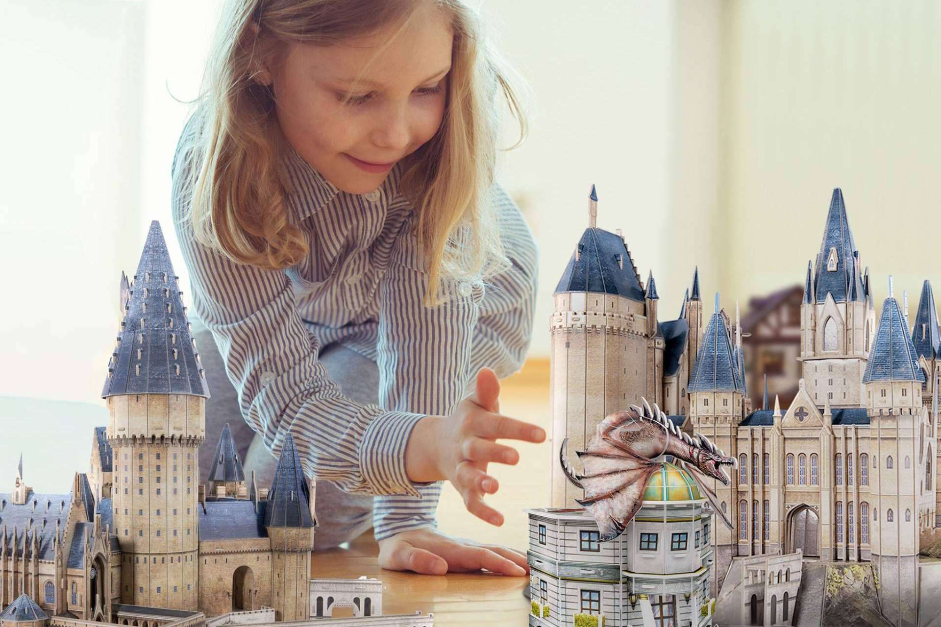 Los fanáticos de la saga pueden encontrar en WorldBrands gran variedad de puzzles 3D Harry Potter
