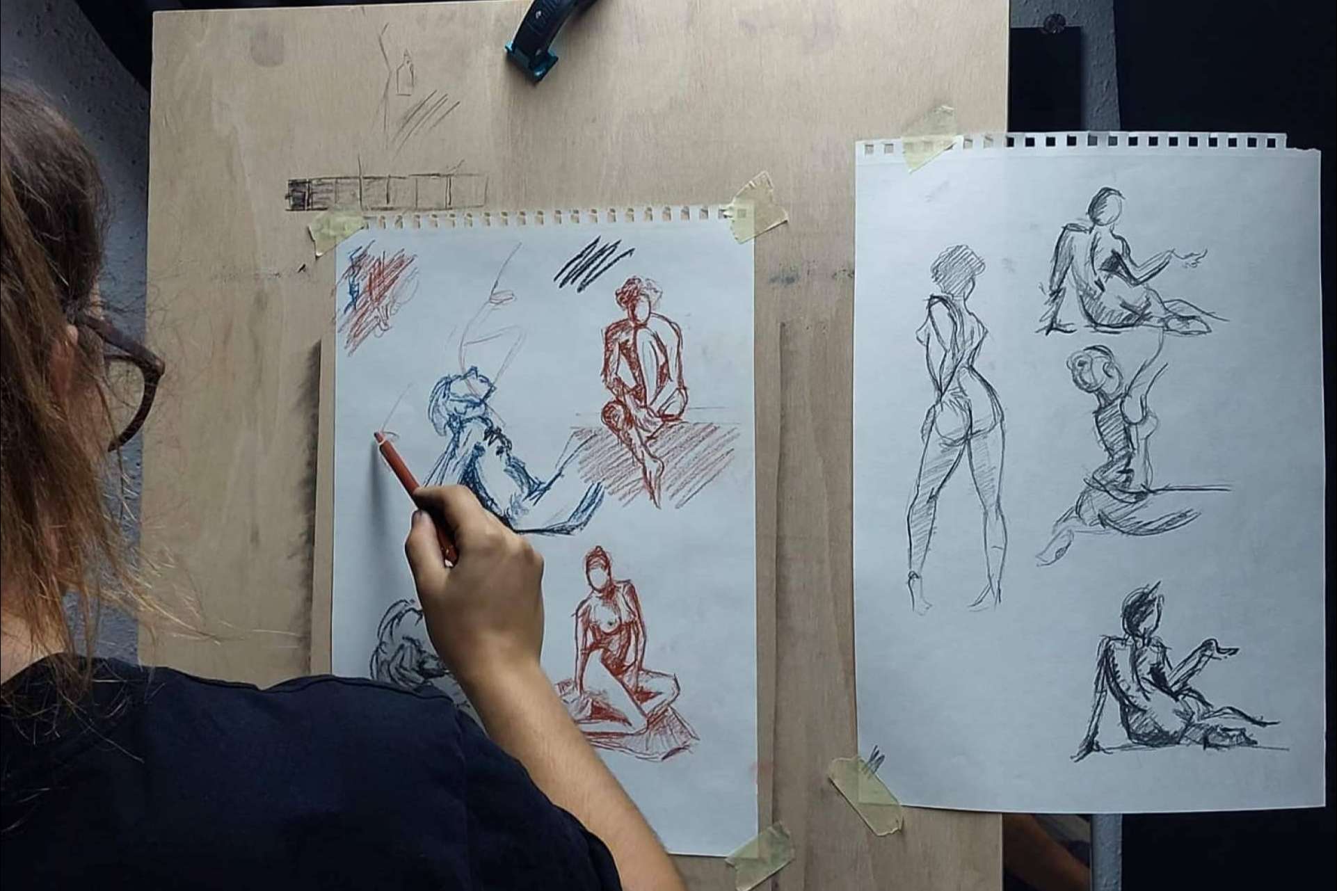 Estudio Ilógico ofrece clases de pintura para todos los niveles