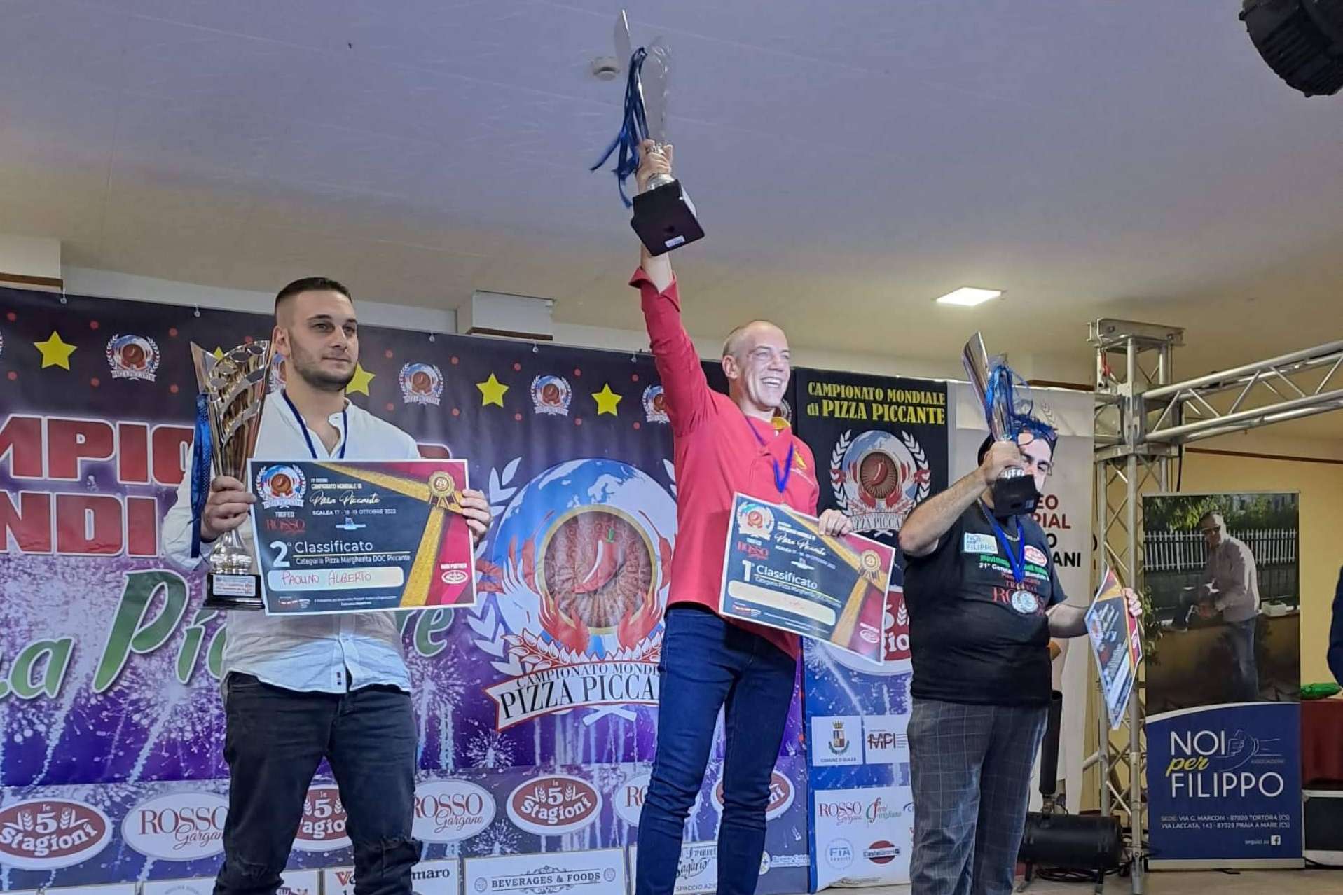 Marco Bianchi es el pizzero español de Il Cortile, quien ha sido campeón del mundo de pizza picante