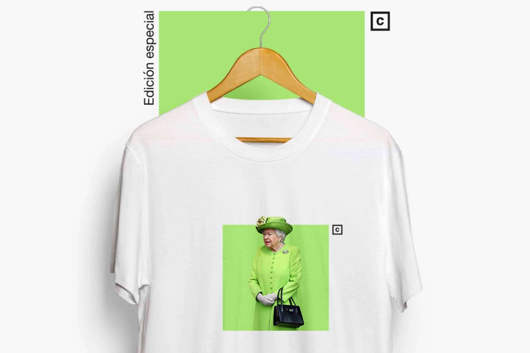 'God Save The Queen' se ha convertido en la camiseta top ventas de Themain