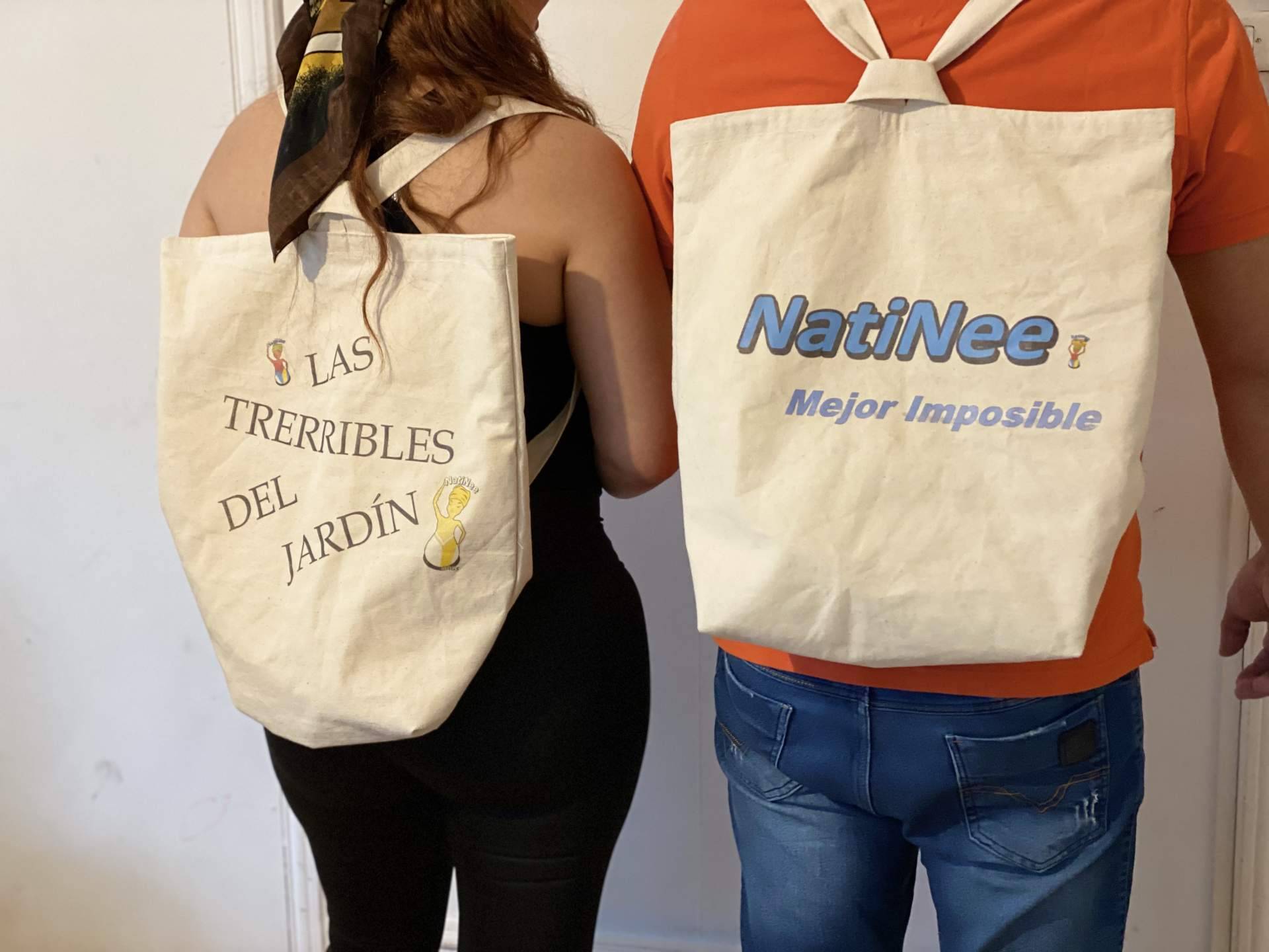 Bolsas personalizadas y reutilizables, de la mano de Natinee Bags