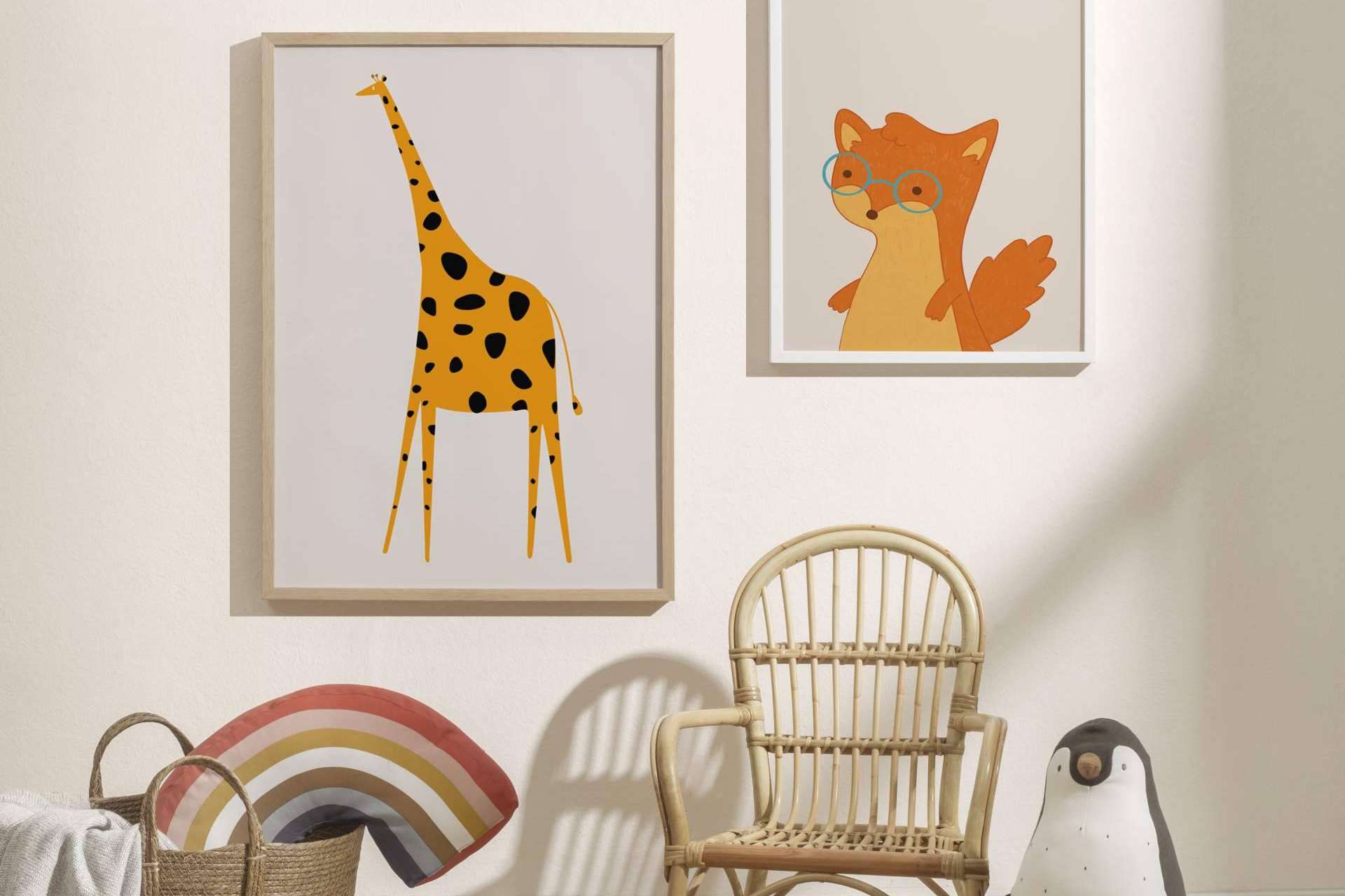 Los cuadros y láminas infantiles para decorar las habitaciones de los más pequeños, con Artesta