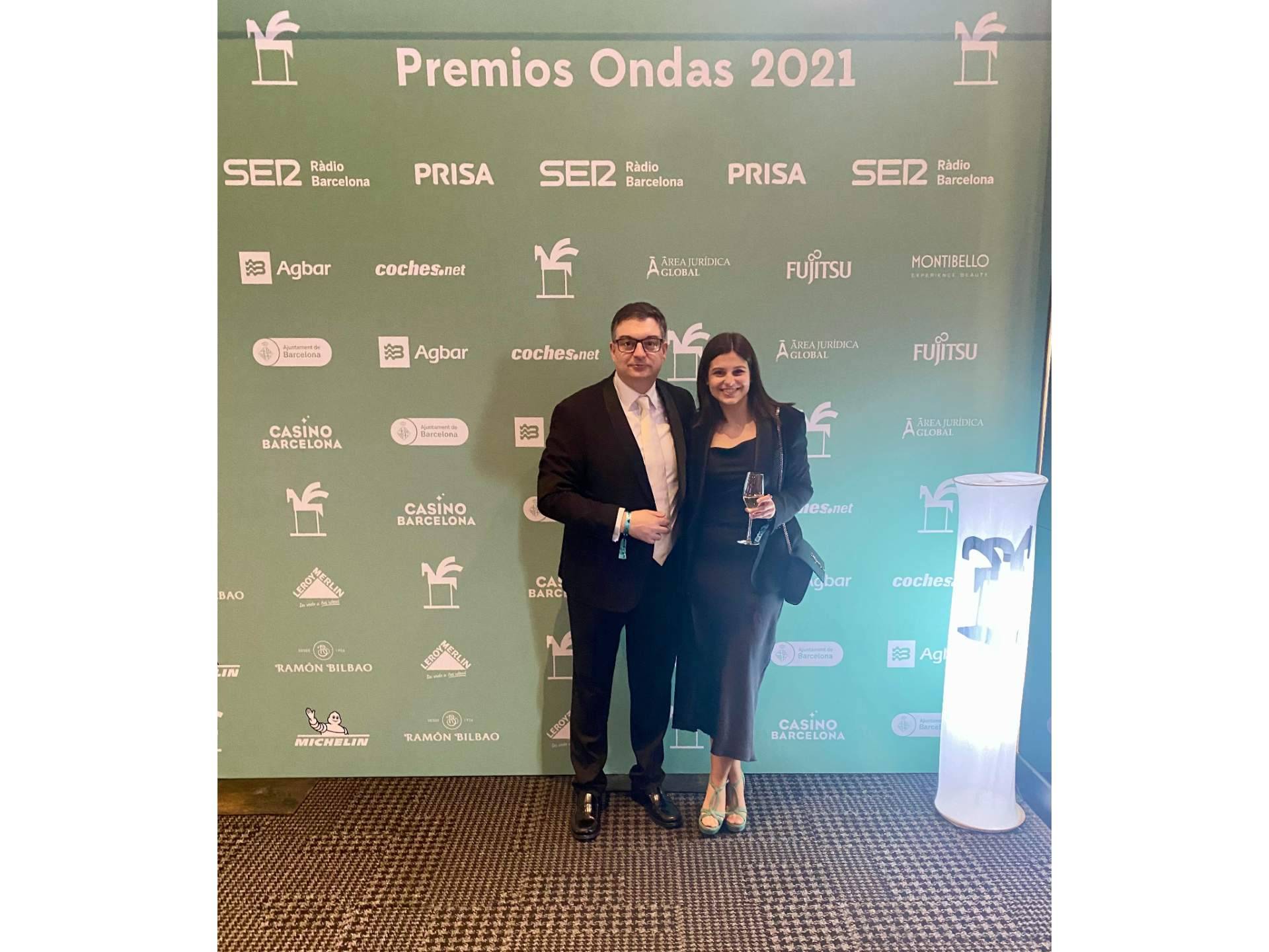Área Jurídica Global se encuentra entre los patrocinadores oficiales de los Premios Ondas 2022