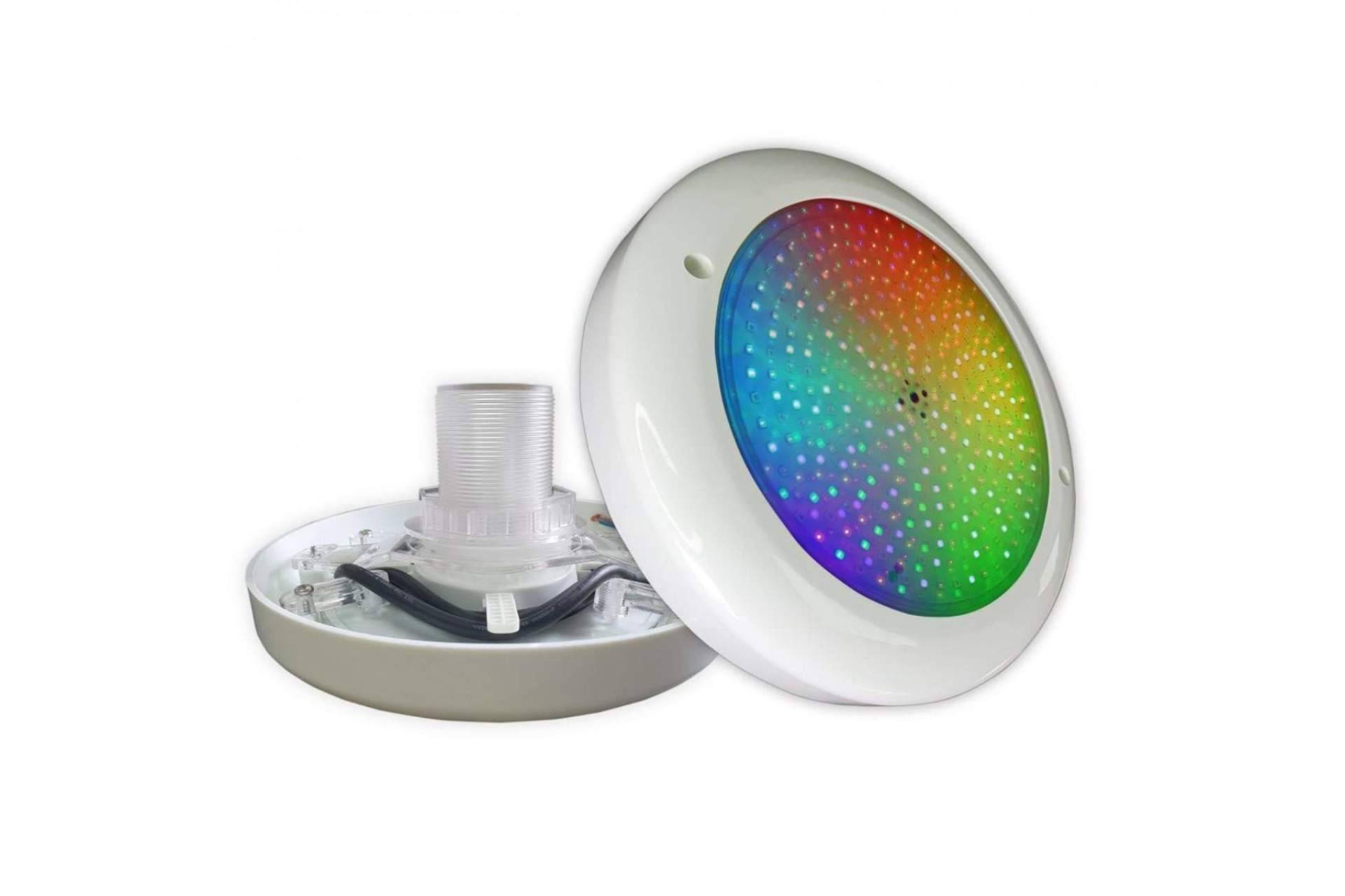 La iluminación de piscina de Warmpool controlada por wifi