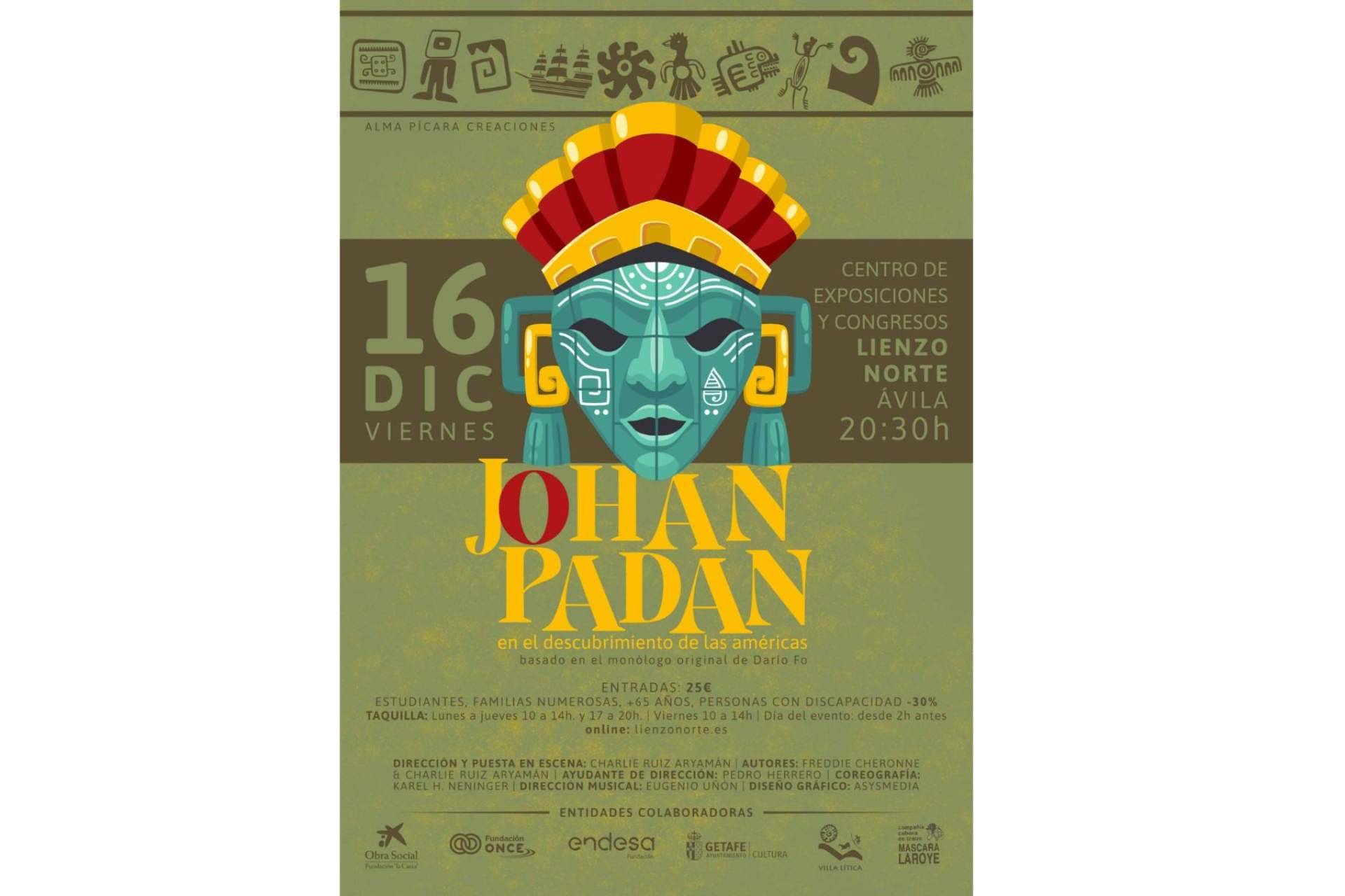 Johan Padan en el descubrimiento de las Américas lleva a Ávila una comedia musical que ahonda en el entendimiento entre culturas y la diversidad