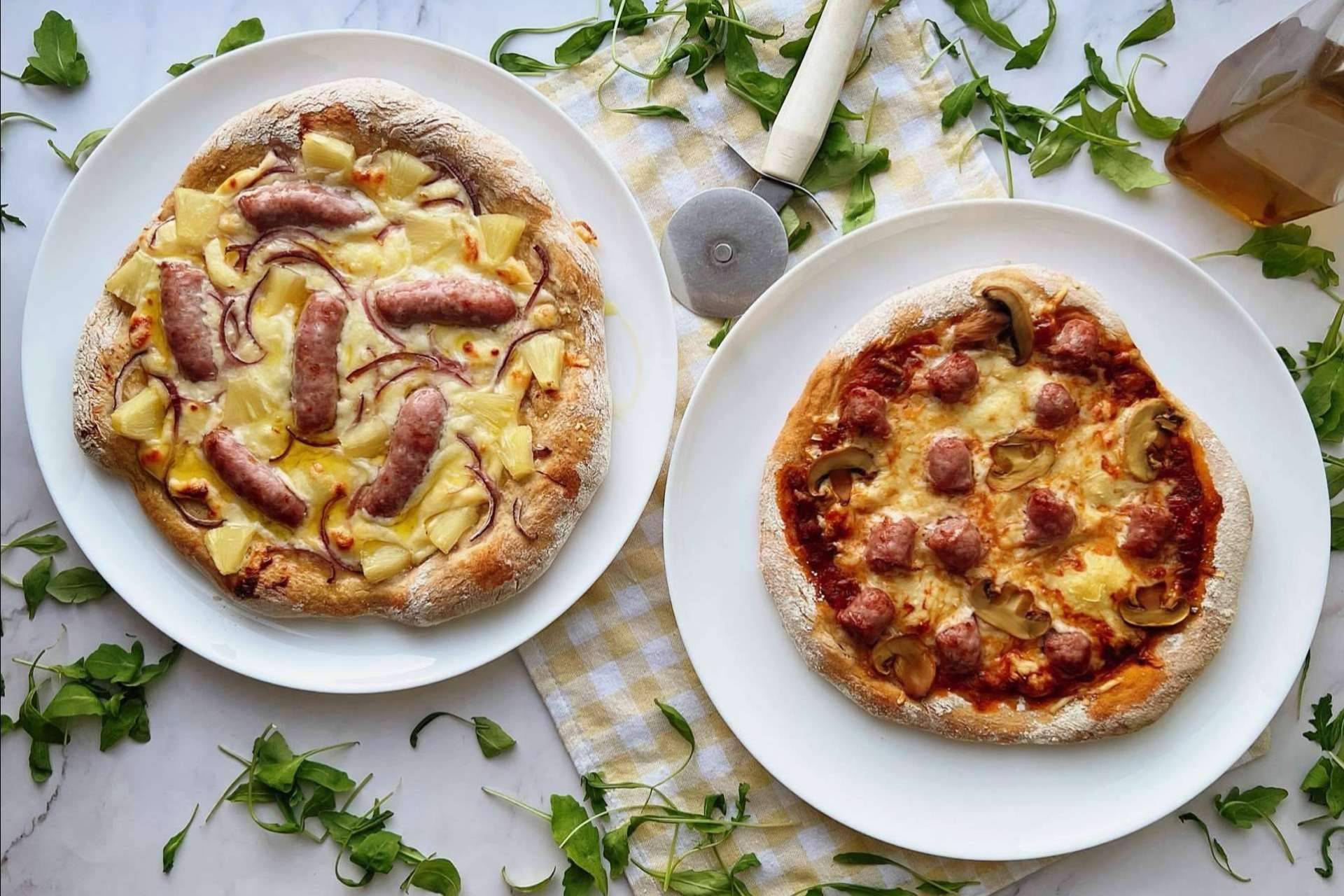 Vanessa Venturas ayuda a hacer una buena pizza casera con ingredientes de calidad