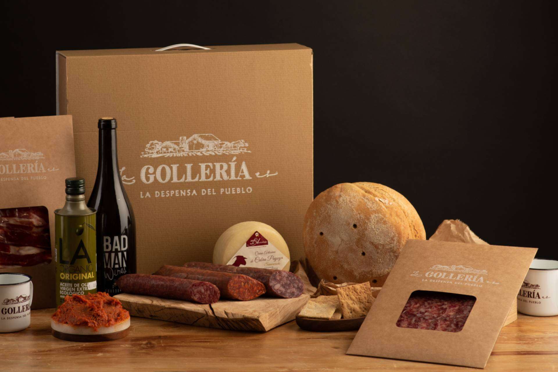 La Gollería ofrece cestas de Navidad con productos artesanos de la Serranía de Ronda