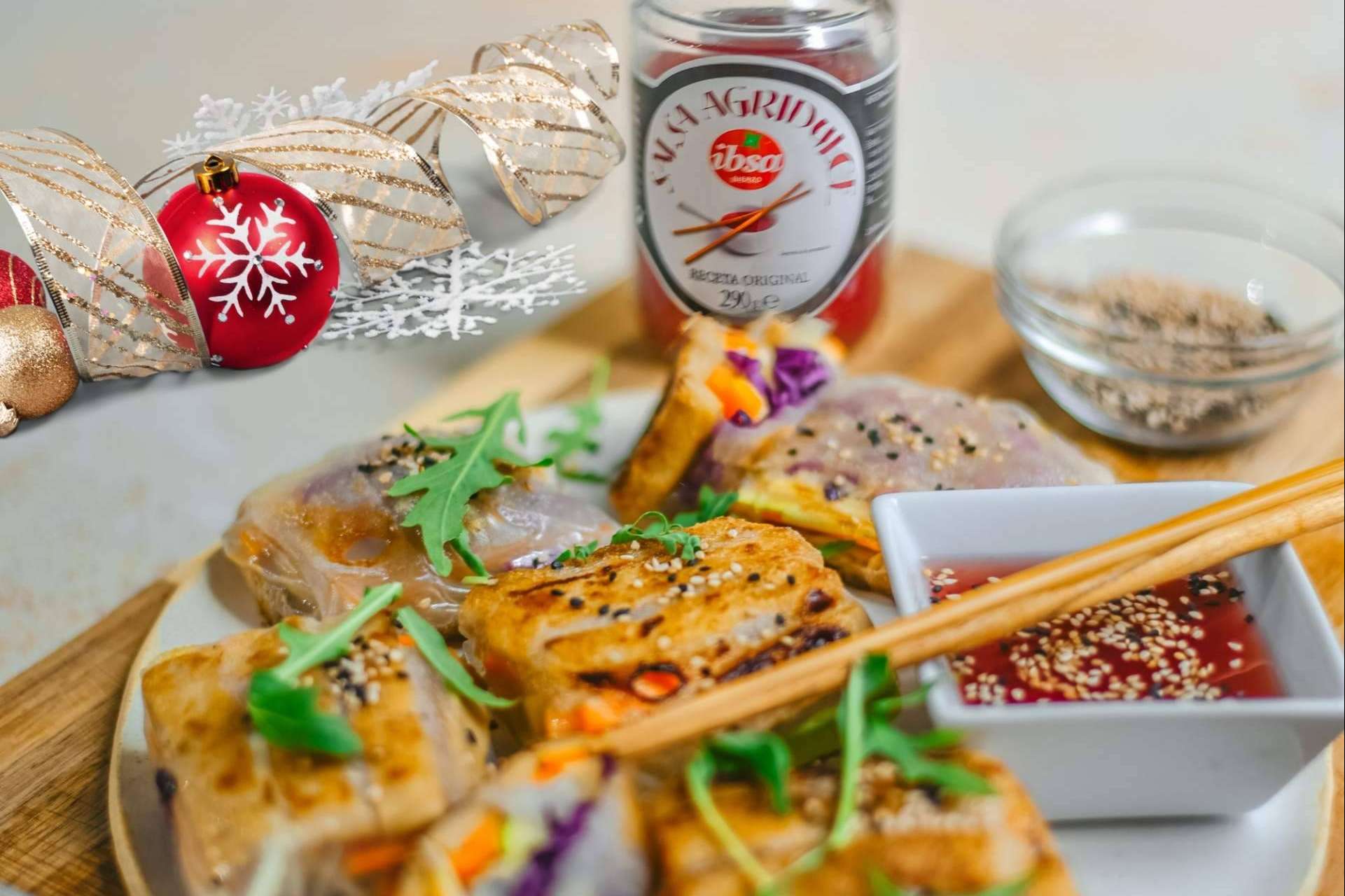 Incorporar salsas asiáticas en las recetas navideñas, con la firma IBSA