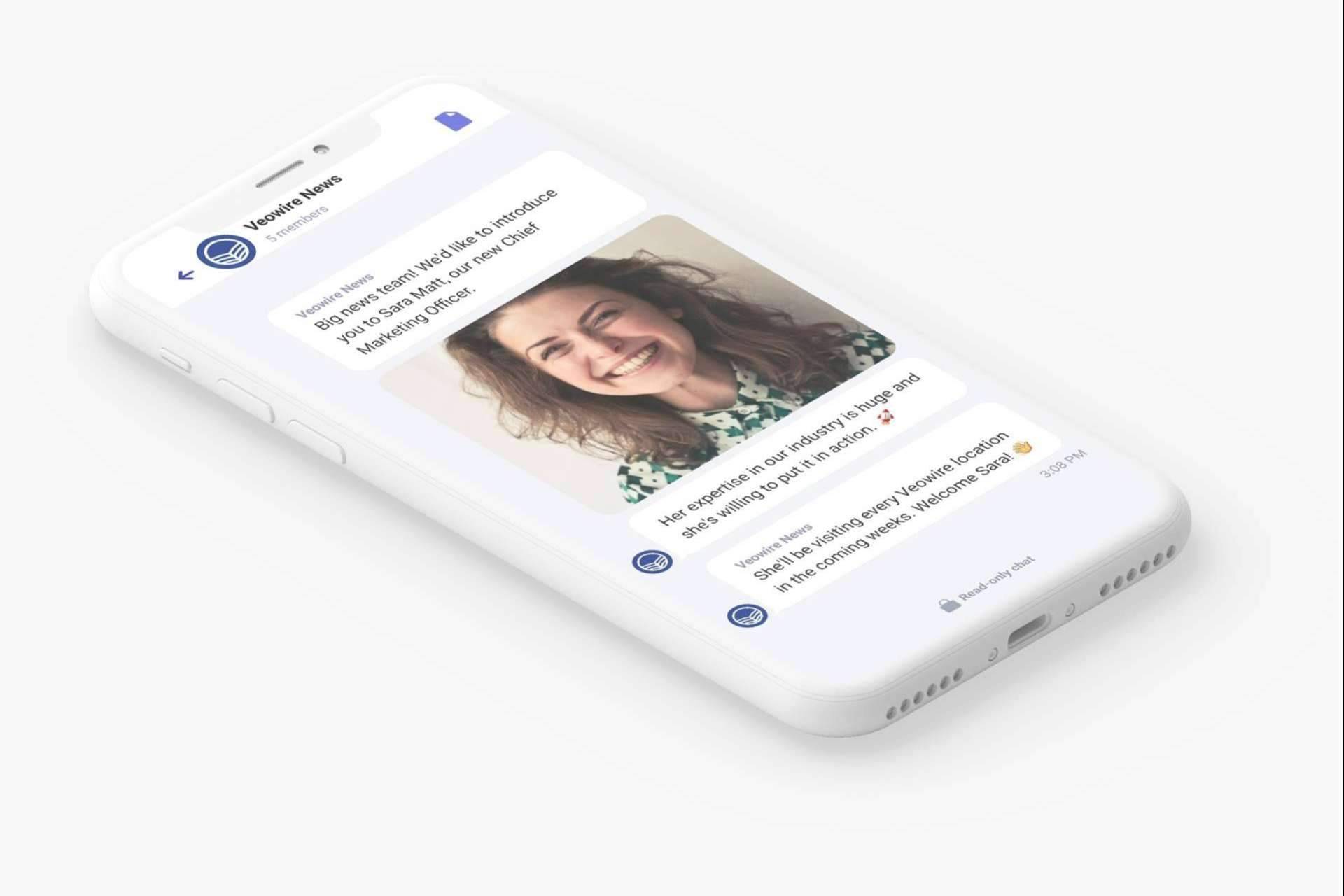 Ommnio es una aplicación de comunicación interna para empresas