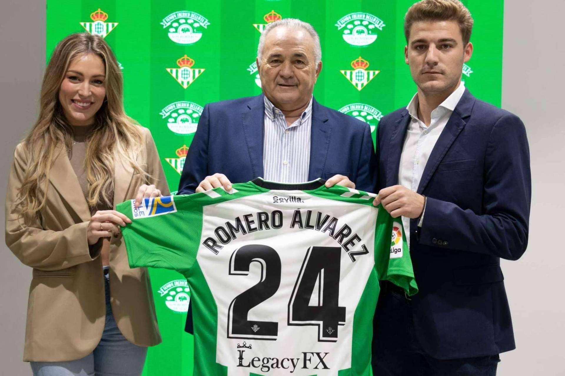 El Real Betis Balompié tendrá durante las próximas tres temporadas a Romero Álvarez S.A. como patrocinador oficial