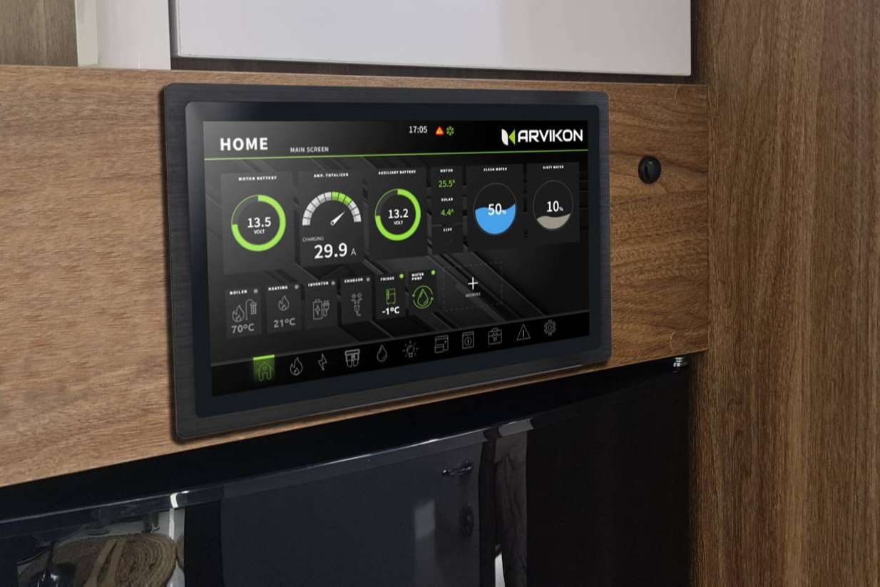 ARVIKON presenta la domótica revolucionaria con acceso remoto para campers y autocaravanas