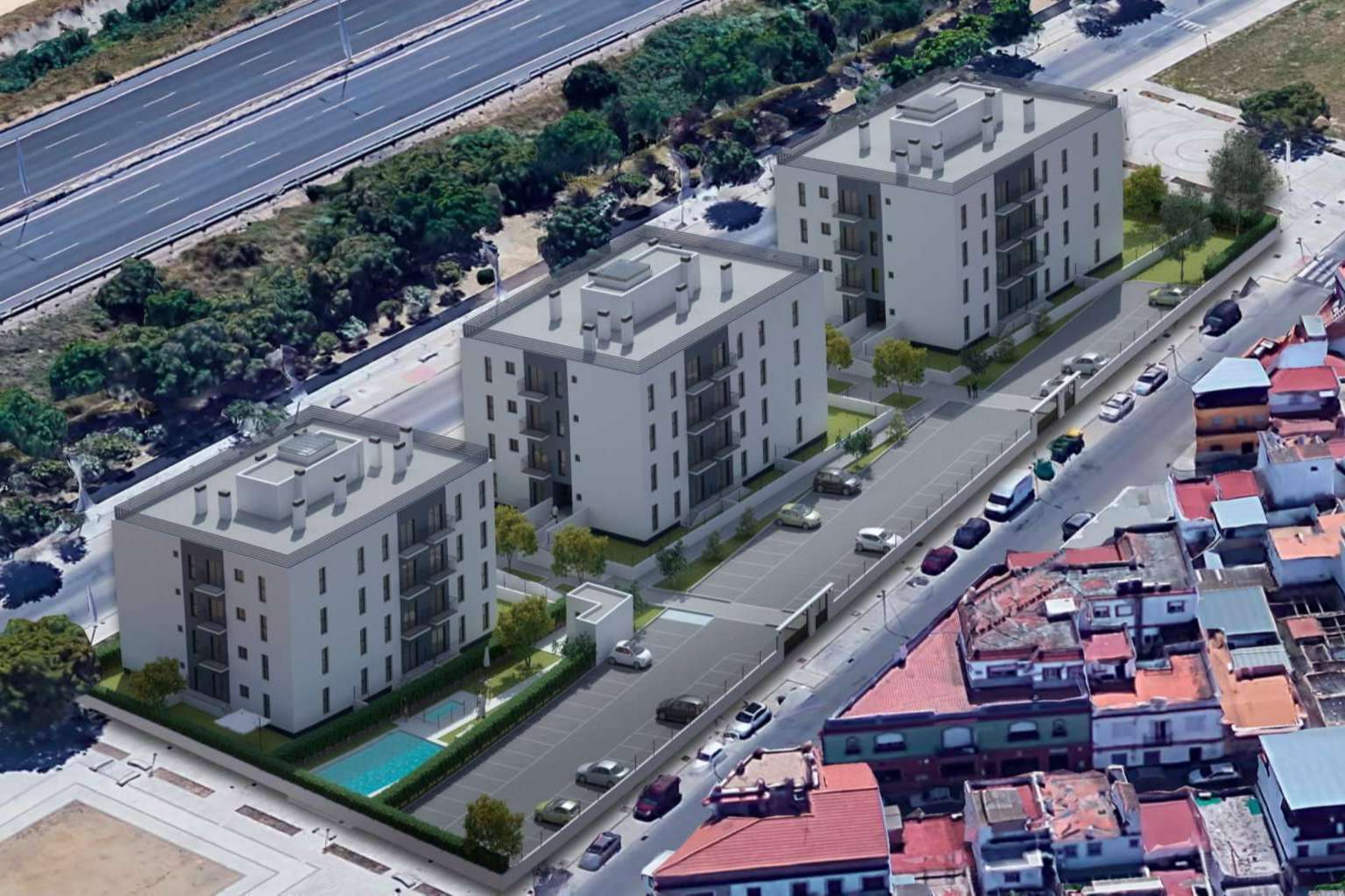 La promoción de viviendas de obra nueva en Sevilla, por Arbotante 21