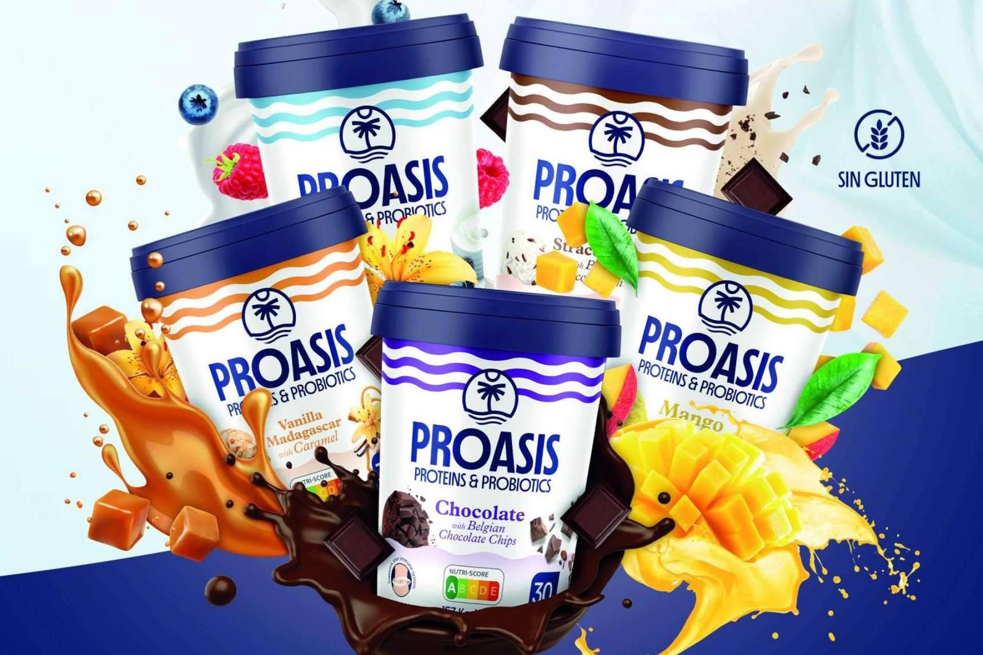 PROASIS, la nueva marca de alimentación funcional, buena para el paladar y buena para la salud