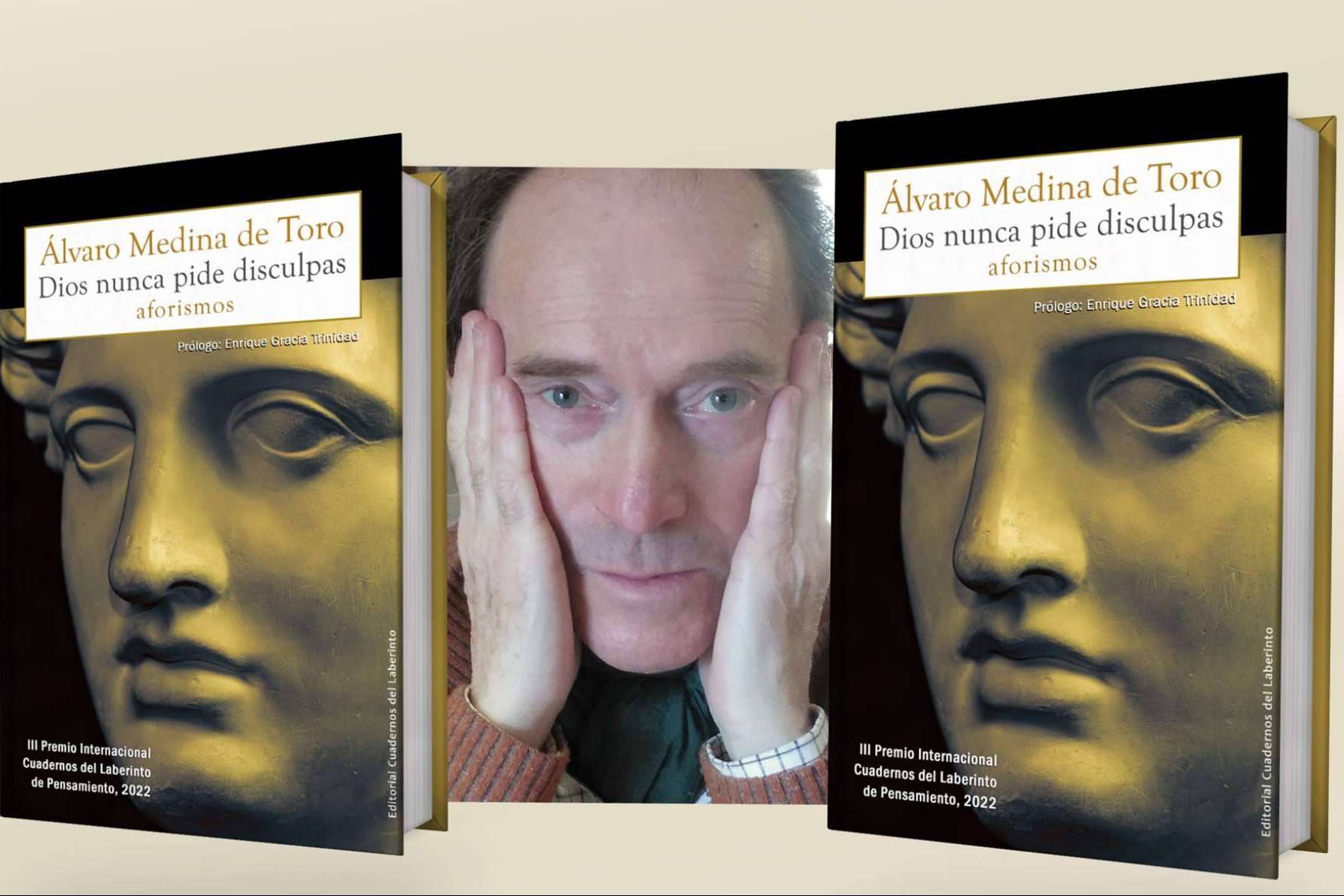 Los aforismos de Álvaro Medina de Toro. Pensamiento y literatura se dan la mano en su nuevo libro 'Dios nunca pide disculpas'