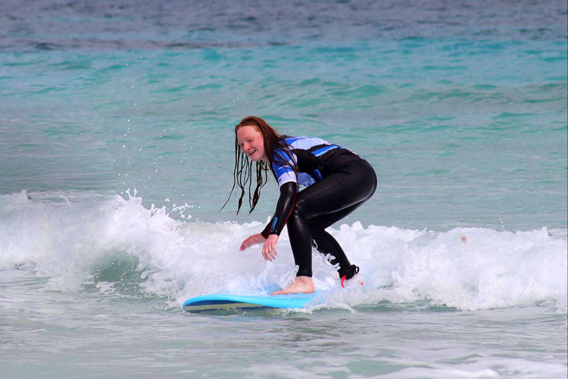 La sonrisa de las primeras olas, una experiencia gratificante