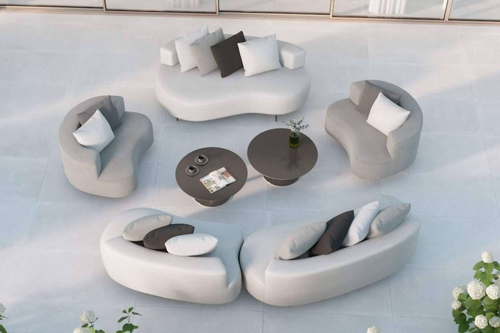 Sofás de exterior para hostelería de la mano de muebles-hosteleria.es