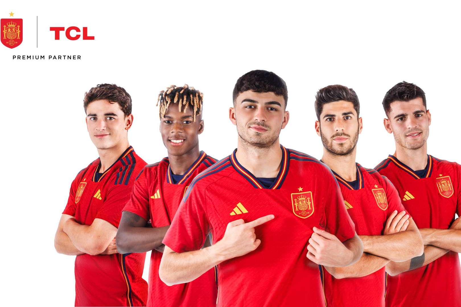 Nuevo patrocinador de la Real Federación Española de Fútbol, TCL