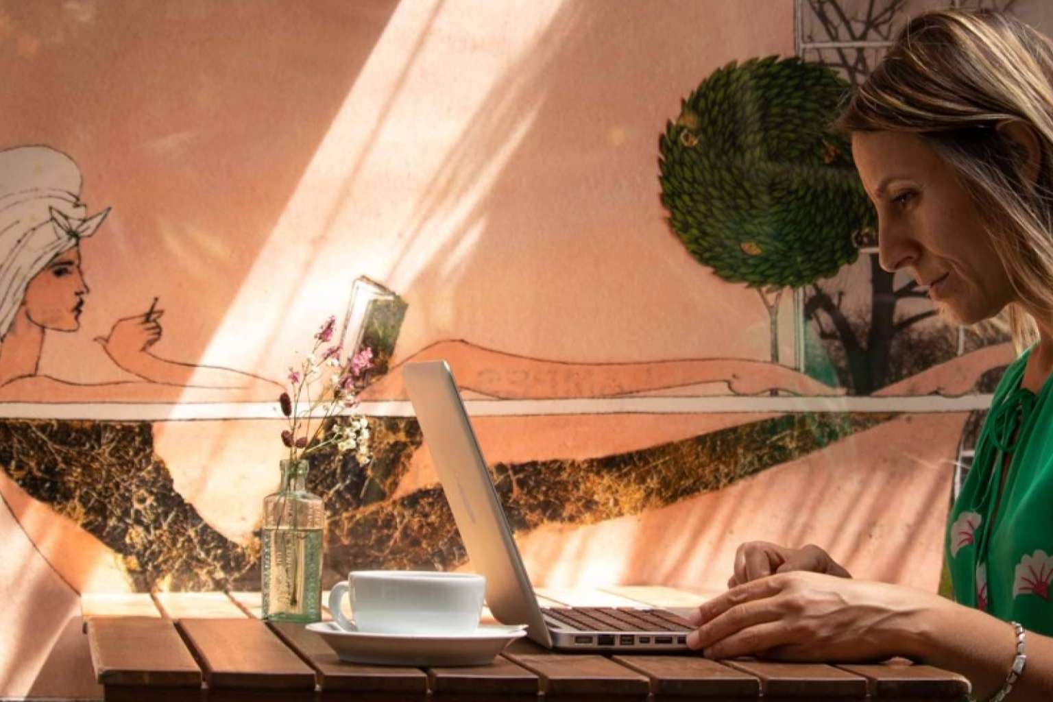 Esther Pina, una copywriter y escritora muy nómada
