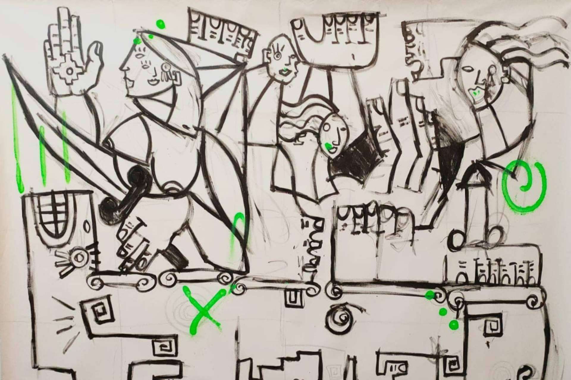 Guto Ajayu inicia el año con una exposición individual en el Museo Nacional de Arte