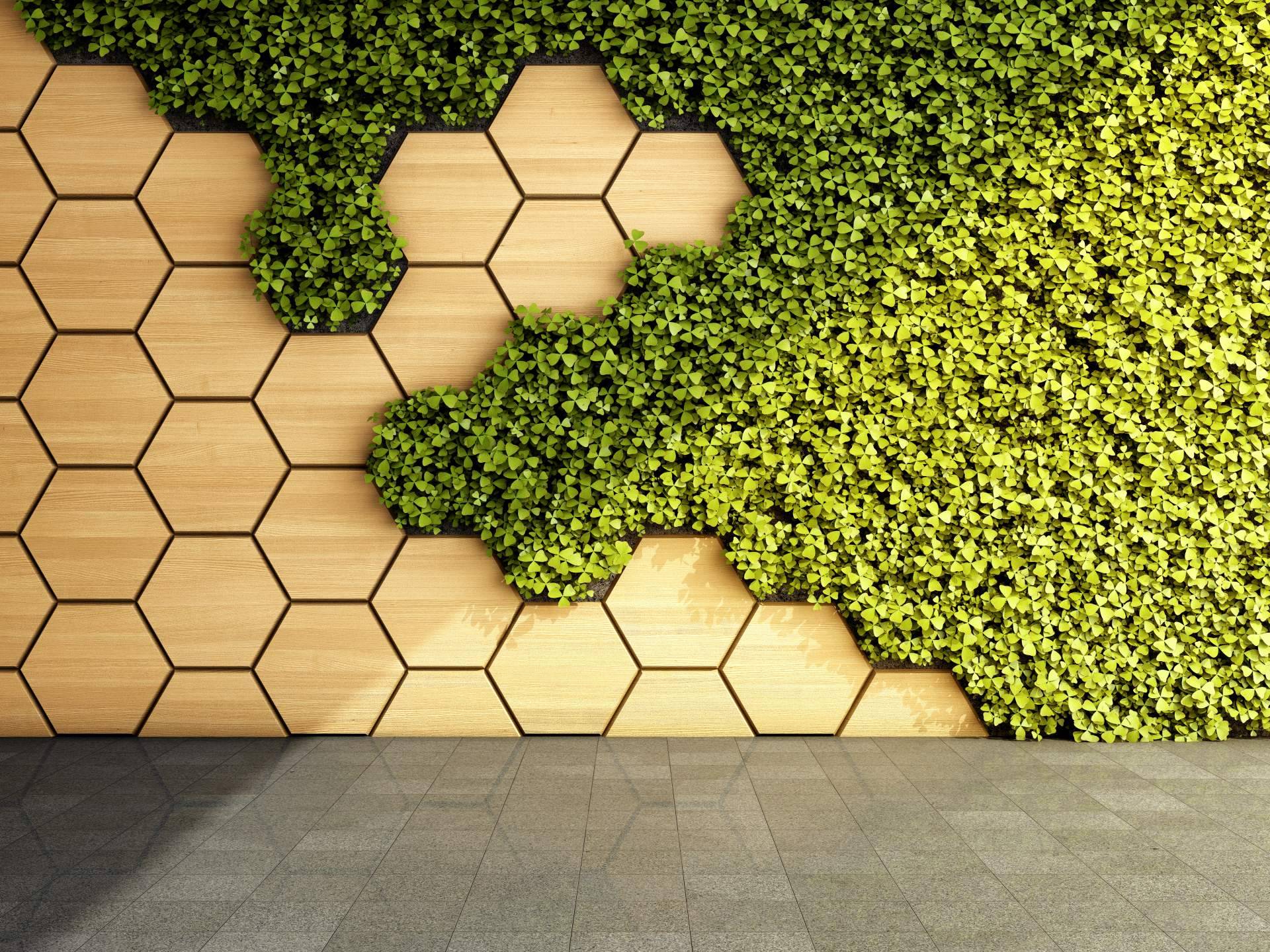 Reinventar los espacios al aire libre con el jardín vertical artificial para exterior de JardinVertical.es