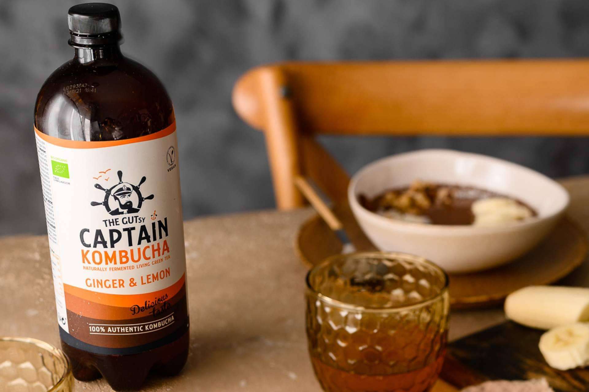 ¿Cuáles son los beneficios de beber Kombucha regularmente?, por GUTsy Captain